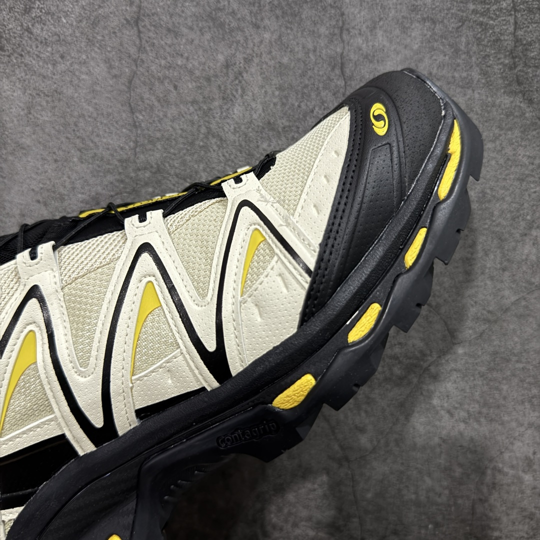 图片[6]-【A1外贸版】Salomon XT-QUEST ADV 萨洛蒙情侣款户外机能鞋 477810 全新外贸大厂出品 细节品质大改进 独立私模 最大做到47.5码 全鞋采用为原厂一致材料打造 全新鞋型 相对市场版本 版型更正 全新玻璃冲刀 清洁度提升 同步原版左右鞋带孔的间距加大（市场版间距太小） 网面与鞋头材料校对一致无色差（市面版本有色差） 大底contagrip凹陷程度同步原版（市面版都有差别） 鞋舌两侧鞋帮脚踝处更加直挺（之前老版往中间踏） 鞋头处添加☯️太极标 所有细节多次修改校正 坚持同步原版无差别 毋庸置疑全市场最好的版本💪🏻终端优势供应 尺码：36 36.5 37.5 38 38.5 39 40 40.5 41 42 42.5 43 44 44.5 45 46 47.5-选品中心