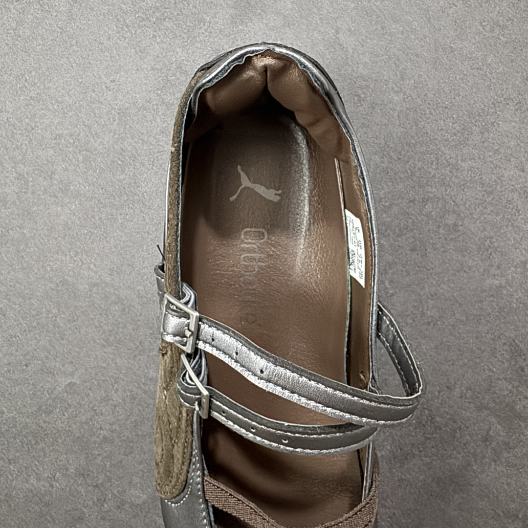 图片[7]-【神版】 PUMA彪马 speedcat Ballet Lux 芭蕾鞋银棕 货号：408197-01 尺码：36 36.5 37 38.5 39 40 40.5 41-选品中心