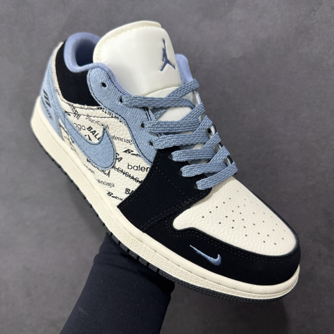 图片[3]-【定制版】Air Jordan 1 Low AJ1 乔 联名款 高端定制 低帮复古篮球鞋 #定制鞋盒 大厂纯原品质出货 超高清洁度 皮料切割干净无任何毛边 细节完美 货号：LD8888-010 尺码：36 36.5 37.5 38 38.5 39 40 40.5 41 42 42.5 43 44 44.5 45 编码：HXSB330340-选品中心