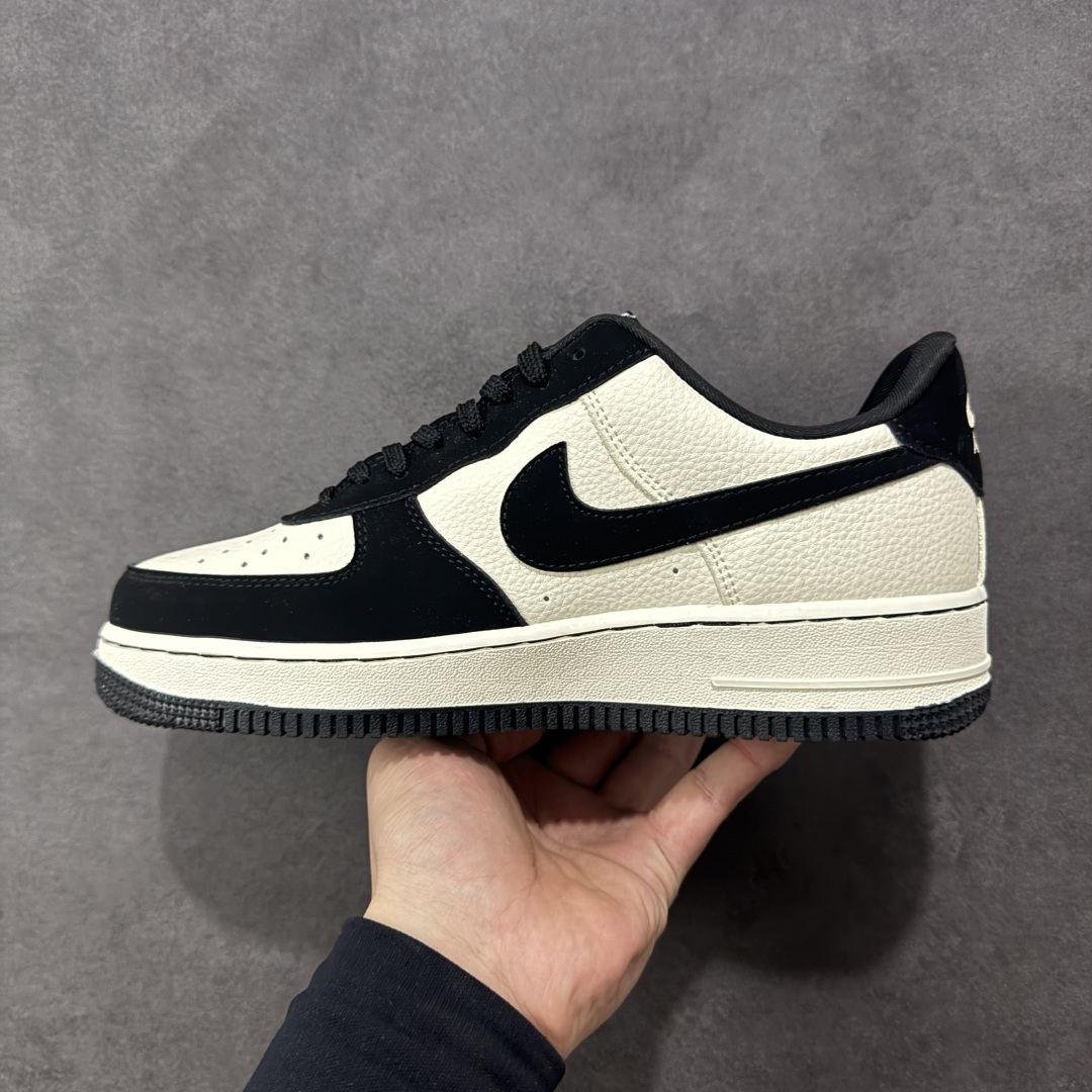 图片[2]-【定制版】Nike Air Force 1\’07 Low 权志龙联名 雏菊米黑勾 空军一号低帮休闲板鞋  #原楦头原纸板 原装鞋盒 定制五金配件 内置全掌气垫 原厂鞋底 货号：LD1999-002  尺码：36 36.5 37.5 38 38.5 39 40 40.5 41 42 42.5 43 44 44.5 45-选品中心