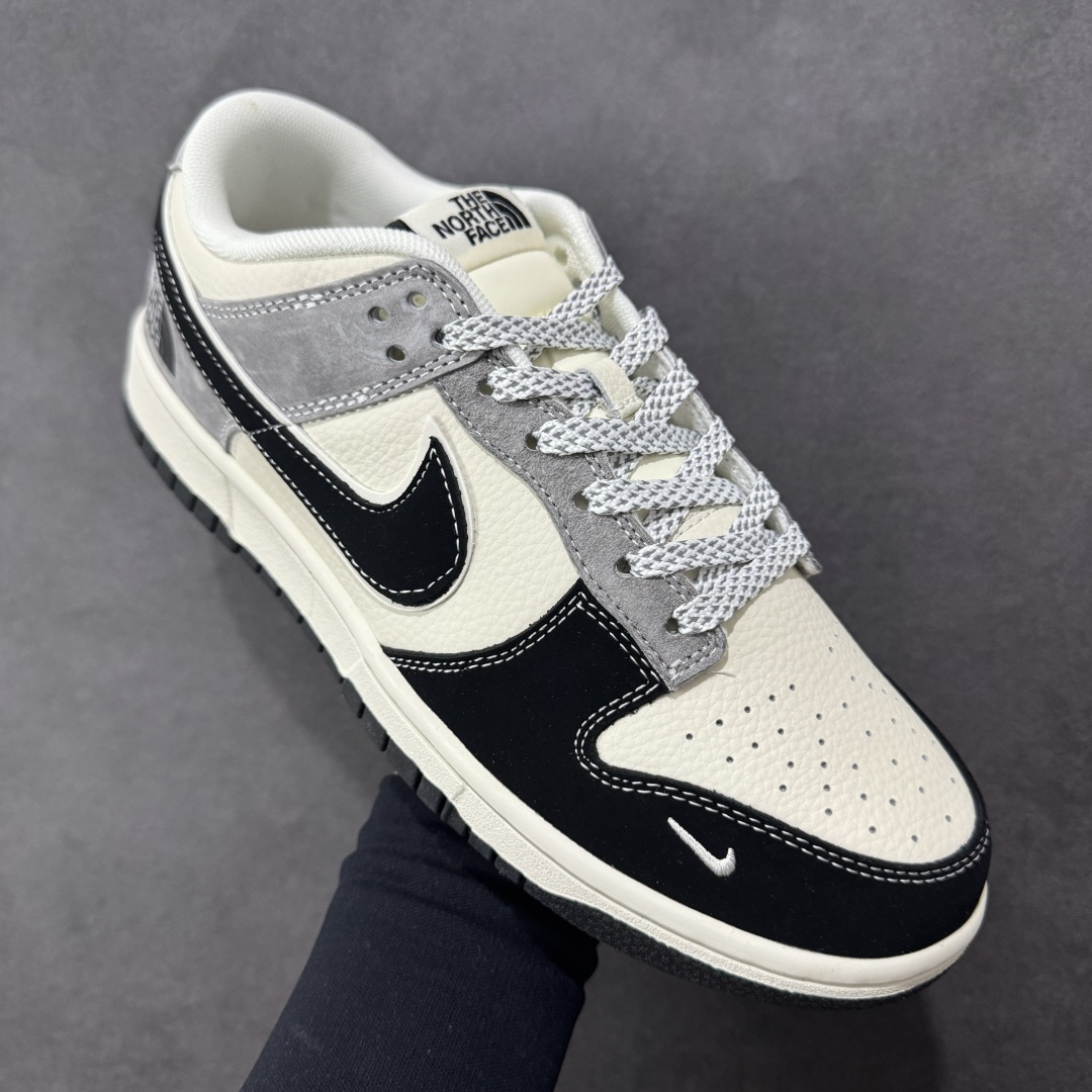 图片[3]-【定制版】Nike Dunk Low Retro 北面联名 周年高端定制 低帮休闲板鞋 #定制鞋盒 大厂纯原品质出货 超高清洁度 皮料切割干净无任何毛边 细节完美 货号：DN3168-010 尺码：36 36.5 37.5 38 38.5 39 40 40.5 41 42 42.5 43 44 44.5 45-选品中心