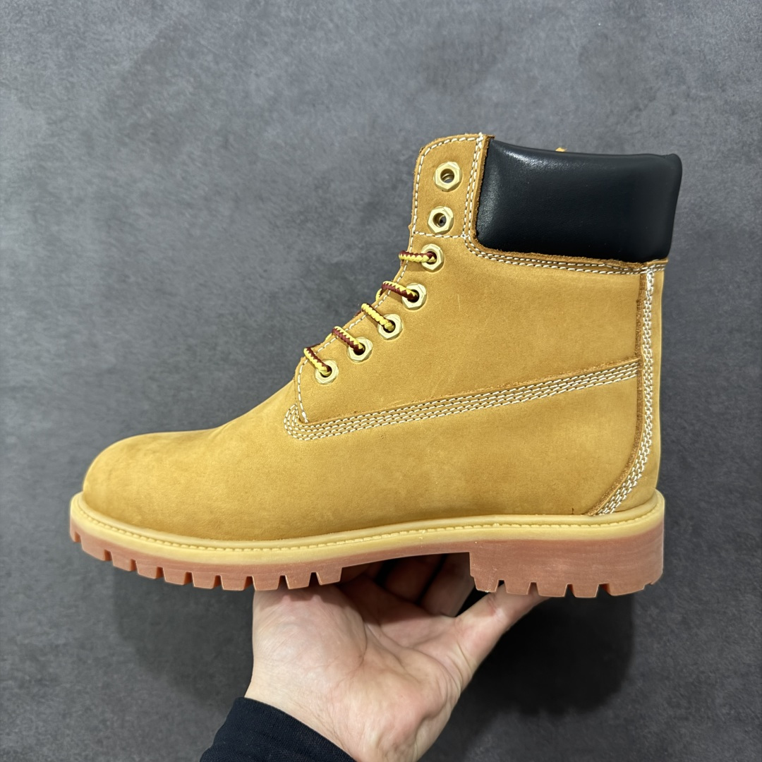 图片[2]-【原装版】Timberland添柏岚/天伯伦经典款功能户外休闲防水高帮大黄靴 大黑靴 男码七孔10061 女码六孔10361 面料采用意大利进口牛皮 防水材质 牛皮内里 牛皮鞋垫，防滑大㡳质量超好 尺码：35-45 货号：TB 010061 713 编码：JZB290300-选品中心