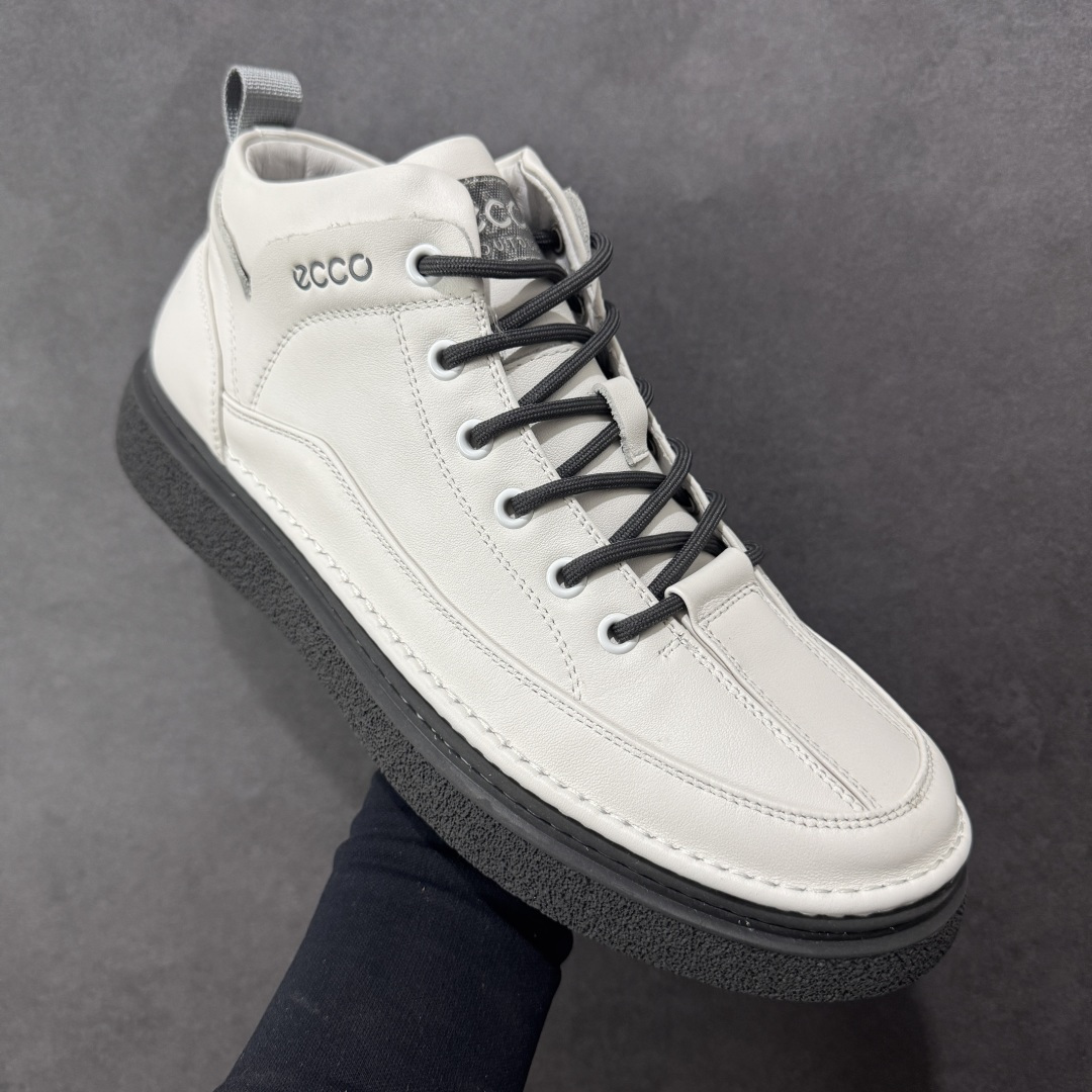图片[3]-【广东纯原版】ECCO爱步跑步鞋百搭舒适 秋冬新款休闲运动鞋 灵动系列 黄景瑜同款 品质牛皮鞋面 轻盈柔韧 具有良好的透气性 细腻柔软 简约系带设计 可自由调节松紧 贴合脚型 PU泡沫橡胶大底 抓地力强 具有良好的防滑耐磨性 时尚简约 休闲百搭 货号： 966358-01002 尺码：38 39 40 41 42 43 44 （皮鞋码）-选品中心