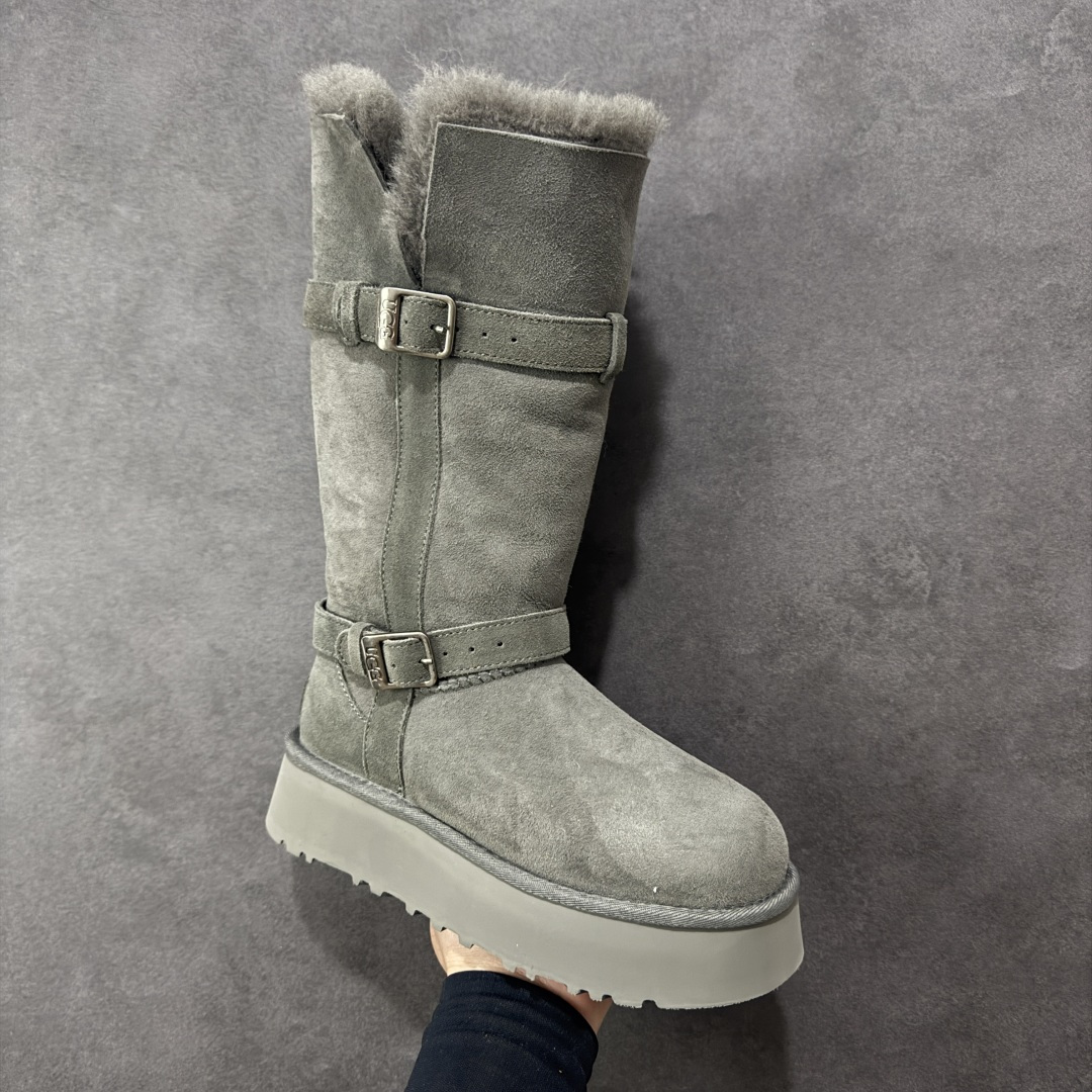 图片[3]-【纯原版】UGG 骑士厚底长筒靴新款冬季雪地鞋 1150929 十年品牌制鞋代工厂生产线出品 注重每一处细节 隆丰A级真羊皮毛一体 完全遵循ZP工艺流程打造 货号：1150929 尺码：36-40无半码-选品中心