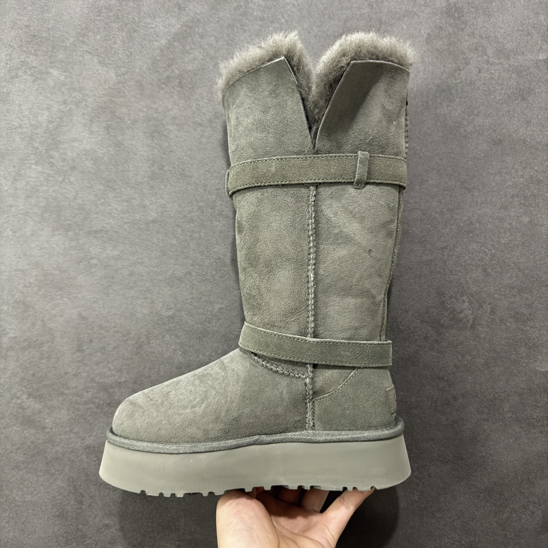 图片[2]-【纯原版】UGG 骑士厚底长筒靴新款冬季雪地鞋 1150929 十年品牌制鞋代工厂生产线出品 注重每一处细节 隆丰A级真羊皮毛一体 完全遵循ZP工艺流程打造 货号：1150929 尺码：36-40无半码-选品中心