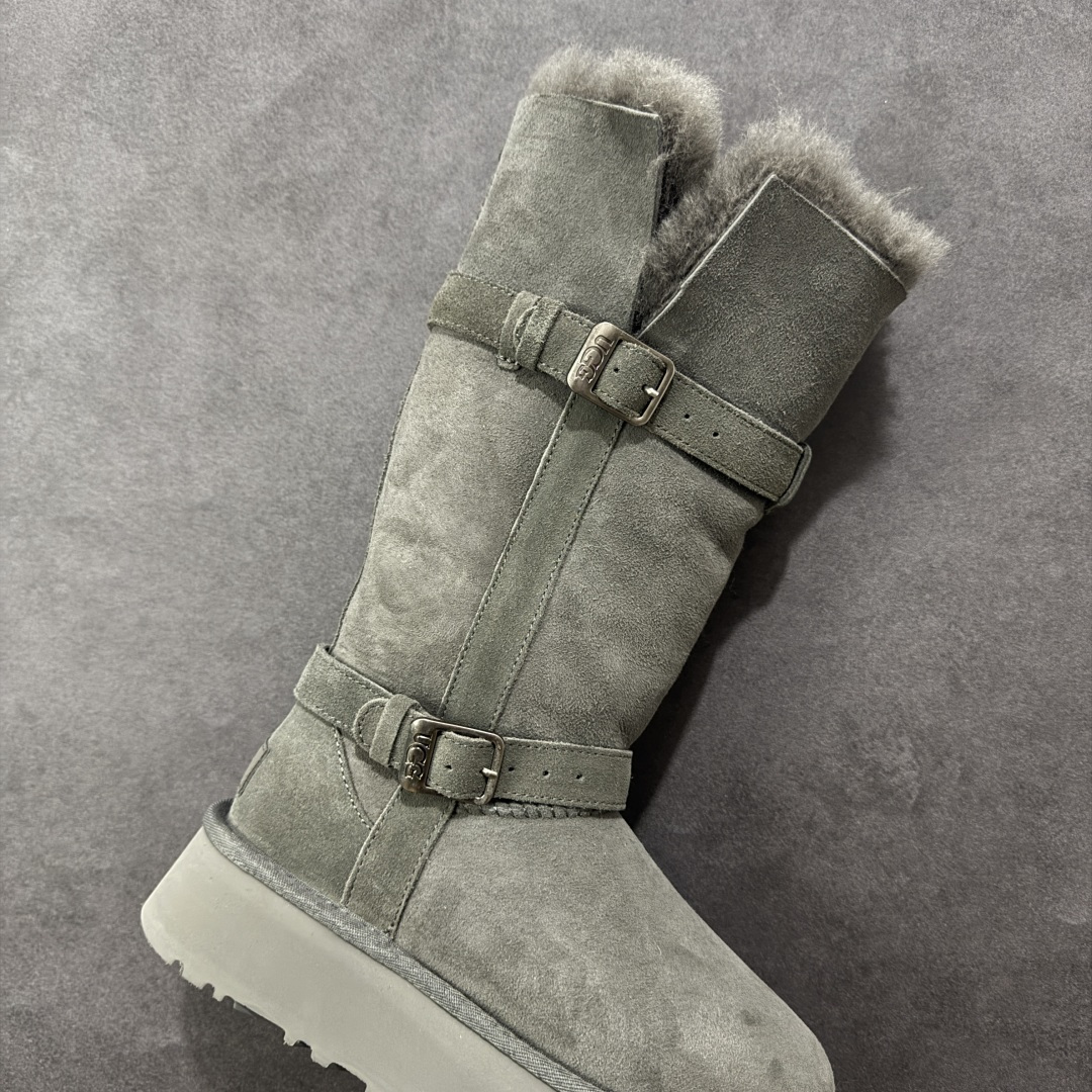 图片[6]-【纯原版】UGG 骑士厚底长筒靴新款冬季雪地鞋 1150929 十年品牌制鞋代工厂生产线出品 注重每一处细节 隆丰A级真羊皮毛一体 完全遵循ZP工艺流程打造 货号：1150929 尺码：36-40无半码-选品中心