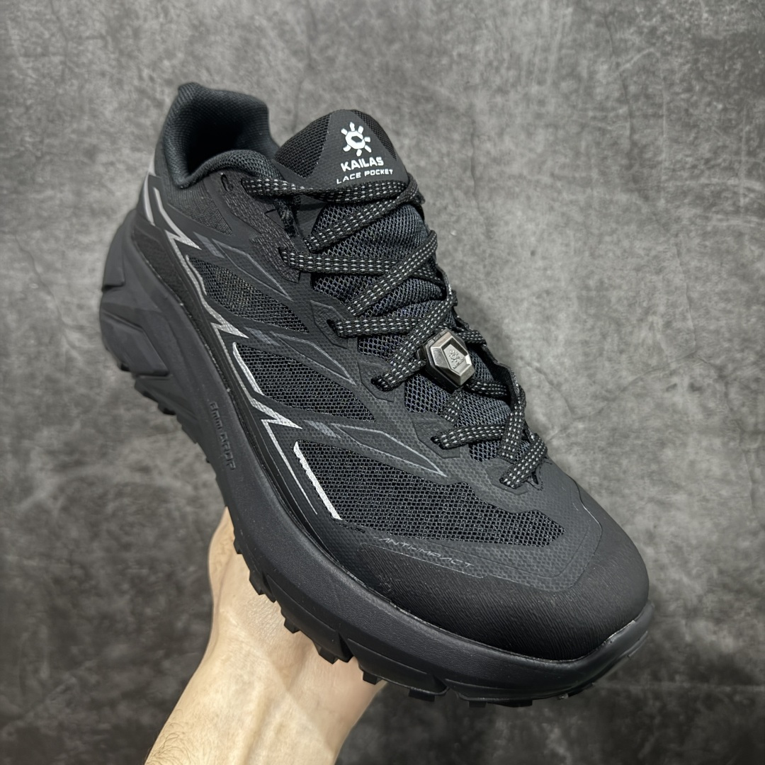 图片[3]-【升级版】凯乐石KAILAS C4 户外舒适 防滑透气轻便 低帮 登山徒步鞋 全新升级版补出 细节全方位改进 区别市场清货首发版 清洁度版型材料均有所改进 专为越野跑山设计 配备有VIBRAM湿地止滑大底 具备高回弹发泡中底 足够轻质回弹 助力稳跑山野 尺码：36-45-选品中心