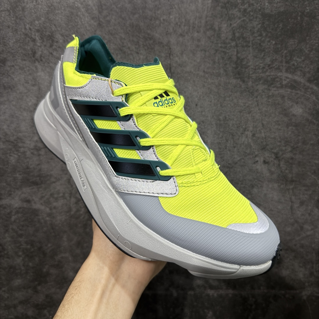 图片[3]-【HD纯原版】Adidas EQUIPMENT ADIOS PRO 舒适百搭耐磨 低帮 休闲跑步鞋 作为一款为精英跑者们量身定制的竞速跑鞋，adizero adios Pro凝聚了各大洲精英跑者们的智慧，他们为此参与了多次测试训练。包括杰普科斯盖(Joyciline Jepkosgei) 和朗克斯·基普鲁托 (Rhonex Kipruto）在内的精英跑者为开发这款跑鞋的原型，提供了一次又一次的反馈。最先进的技术与跑者的积极性和创造力相结合，可爆发出巨大的能量，使得一切皆有可能。阿迪达斯设计团队研究了各种色系，以释放这种无以言表的能量。 货号：JR1166 尺码：36-46（半）-选品中心