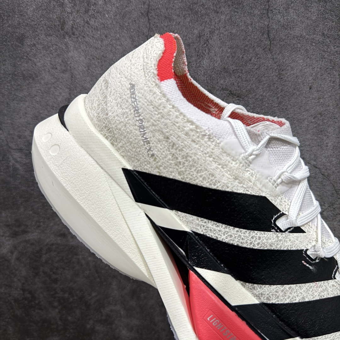 图片[7]-【组合底B版】adidas Adizero Prime X 3.0 Strung 舒适防滑耐磨 低帮 长跑短跑跑步鞋 男女同款 JR2597 原鞋数据开版 带全掌碳板 碳柱 顶级发泡爆米花六层组合大底 跑步健身无忧 超高颜值 百搭款 尺码：36-45含半码-选品中心