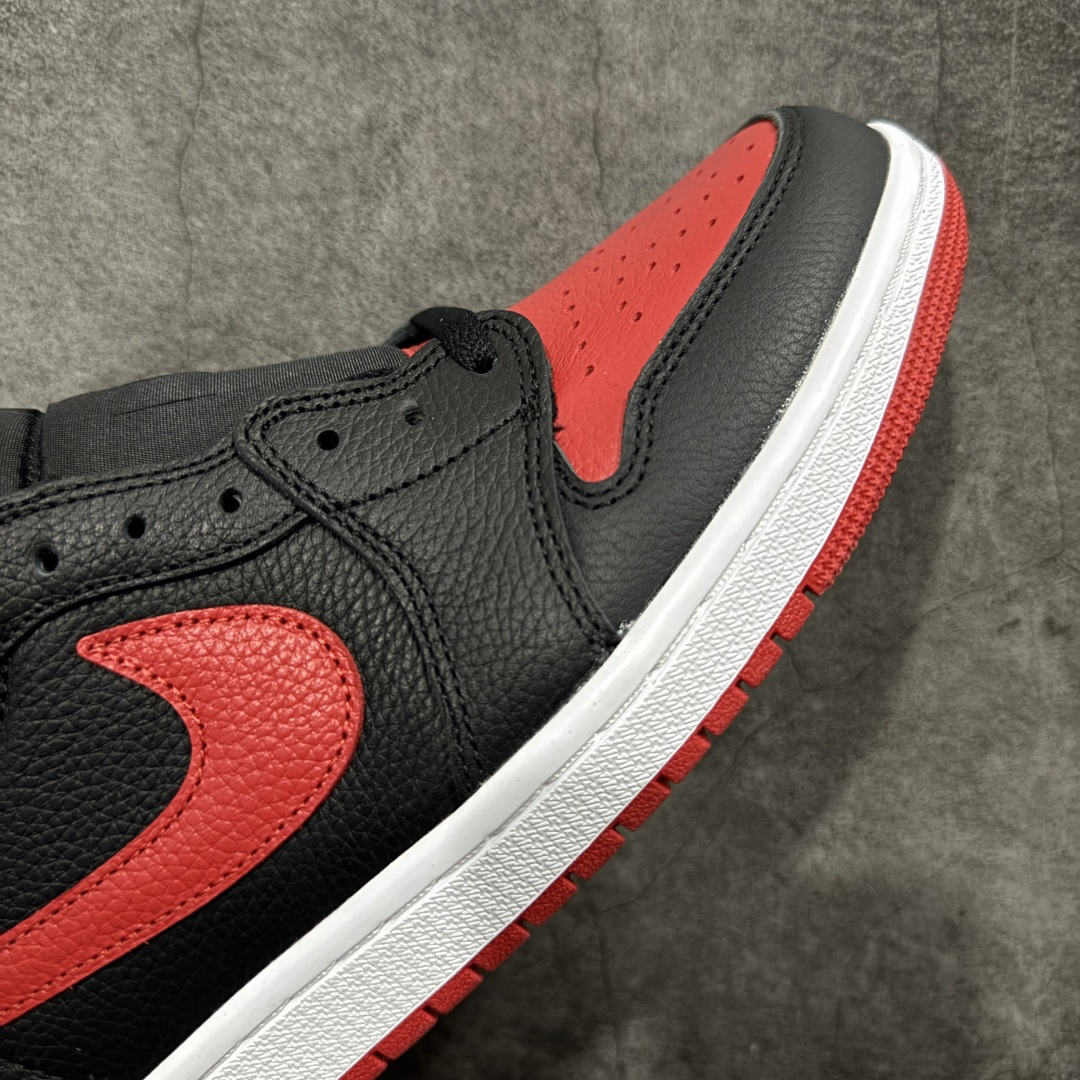 图片[6]-【KZ纯原】Air Jordan 1 Low OG 低帮 黑白红 禁穿后跟X AJ1低邦 白黑红 男女同款 乔丹篮球鞋系列 HQ6998-001 国内一线头部知名大厂出品 高端外贸零售专供品质 原鞋原楦头纸板开发 原厂防尘纸 极致一眼正品既视感 尺码：36-47.5带半码-选品中心