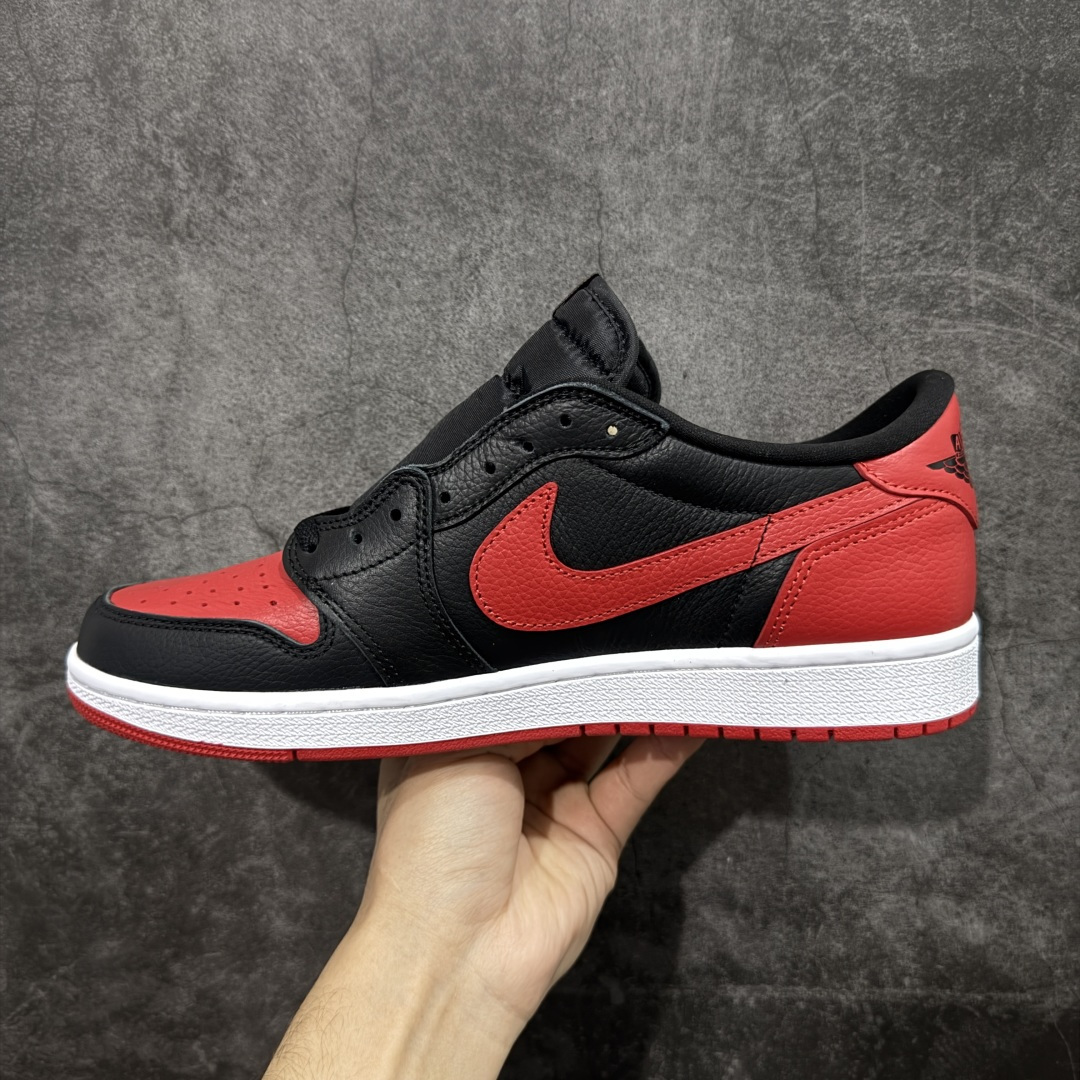 图片[2]-【KZ纯原】Air Jordan 1 Low OG 低帮 黑白红 禁穿后跟X AJ1低邦 白黑红 男女同款 乔丹篮球鞋系列 HQ6998-001 国内一线头部知名大厂出品 高端外贸零售专供品质 原鞋原楦头纸板开发 原厂防尘纸 极致一眼正品既视感 尺码：36-47.5带半码-选品中心