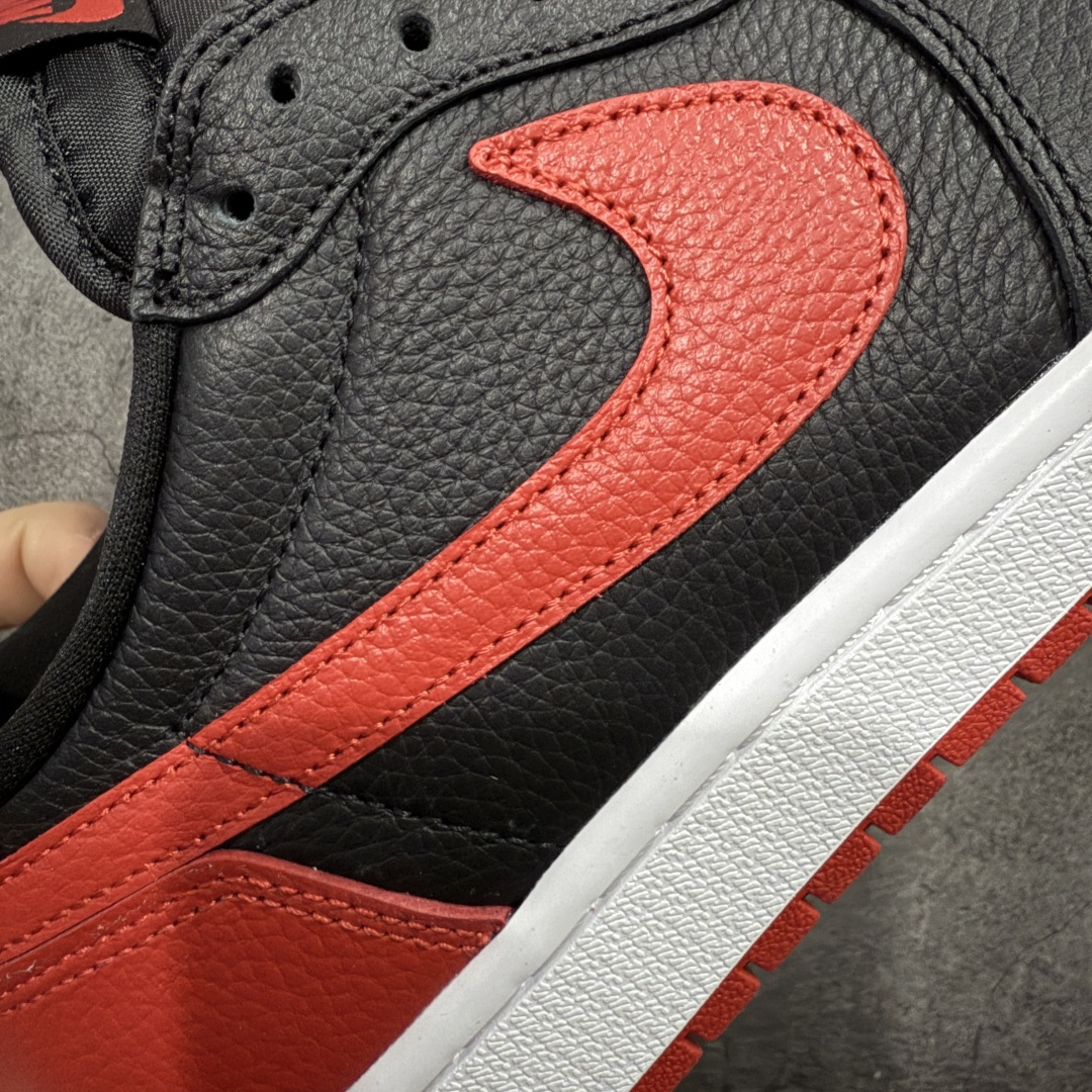 图片[3]-【KZ纯原】Air Jordan 1 Low OG 低帮 黑白红 禁穿后跟X AJ1低邦 白黑红 男女同款 乔丹篮球鞋系列 HQ6998-001 国内一线头部知名大厂出品 高端外贸零售专供品质 原鞋原楦头纸板开发 原厂防尘纸 极致一眼正品既视感 尺码：36-47.5带半码-选品中心