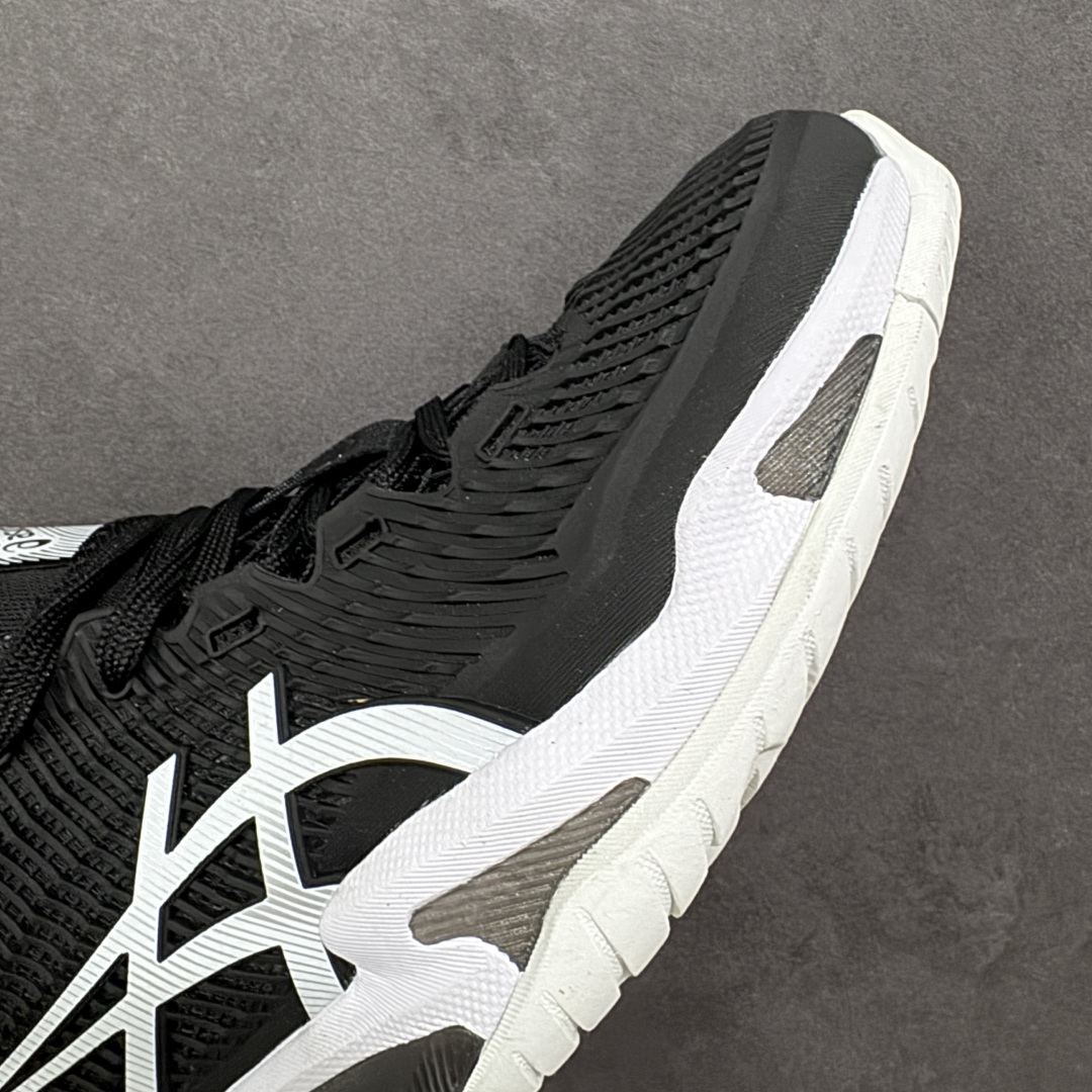 图片[5]-【公司级】Asics Court FF 3 织物合成革 防滑耐磨透气 低帮 网球鞋 COURT FF 3鞋面采用PU支撑裁片，提供了横向和纵向移动的灵活性的同时提升了足部移动时的稳定性；袜套式鞋口设计，提供很好的包裹性；分离式中足稳定片，改善扭转刚度，增加制动力和推进力；分离式后掌，增大触地面积之余，能够减少滑步耗时，降低身体负荷。 货号：1041A369-002 尺码：36-47 含半码 编码：FSB270280-选品中心