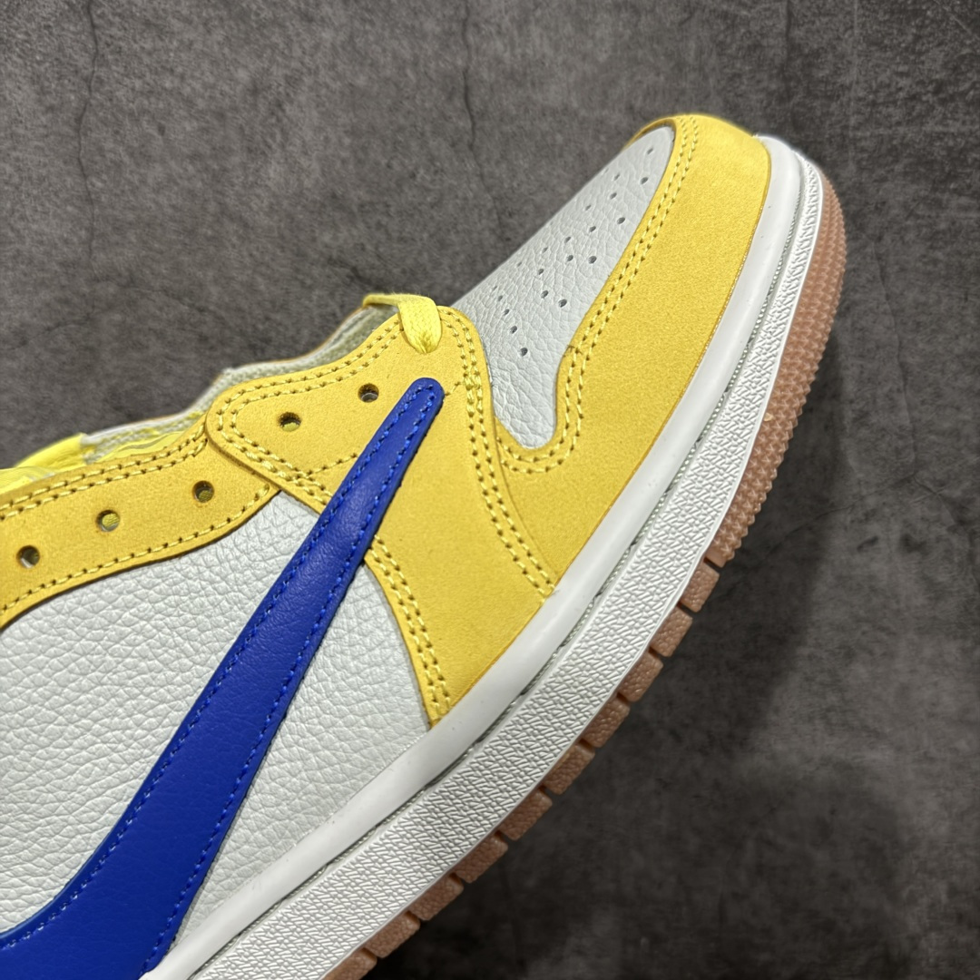 图片[6]-【纯原全头层】Travis Scott x Air Jordan AJ1 Low OG SP TS联名 倒钩低帮 DZ4137-700 全新版本出货 同价位无对手 纯原大厂出品 实打实原材头层皮料 高端外贸零售专供品质 版型细节完美 原鞋原楦头纸板开发 原厂防尘纸 极致一眼正品既视感 尺码：36-48码 真实半码-选品中心