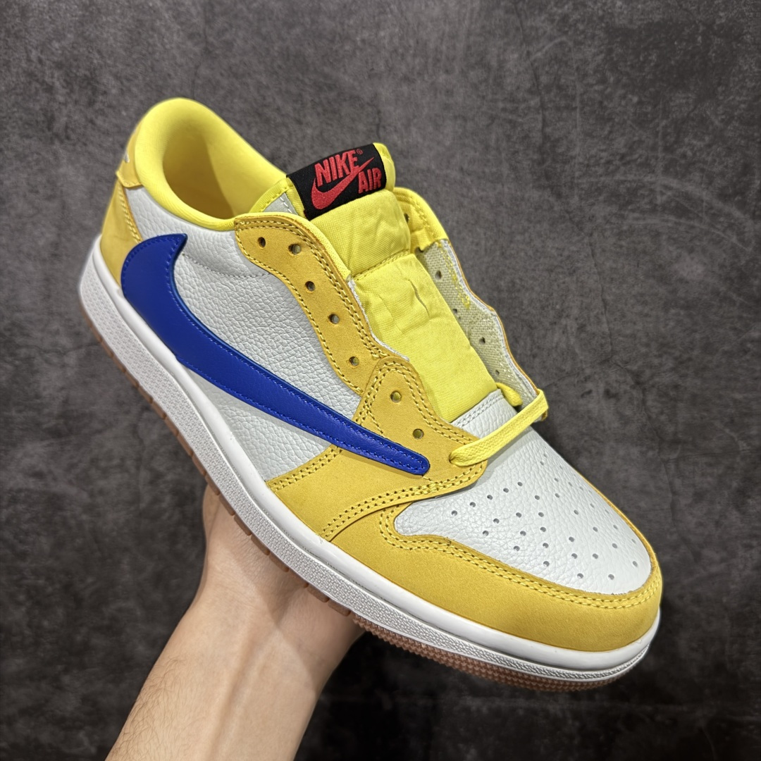图片[3]-【纯原全头层】Travis Scott x Air Jordan AJ1 Low OG SP TS联名 倒钩低帮 DZ4137-700 全新版本出货 同价位无对手 纯原大厂出品 实打实原材头层皮料 高端外贸零售专供品质 版型细节完美 原鞋原楦头纸板开发 原厂防尘纸 极致一眼正品既视感 尺码：36-48码 真实半码-选品中心