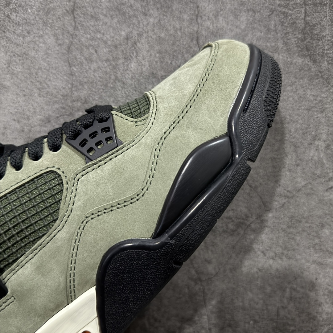 图片[6]-【新DT版】Air Jordan 4 Retro AJ4 乔4军绿 IB1519-200 全新升级改良 顶级原厂麂皮绒感到位 原鞋原楦原纸板同源开发 完美呈现乔4的版型 内侧正确双色网格 还原细节 原厂皮料 正确气垫颜色 正确网格工艺 正确拉帮工艺 全鞋原装材料制作 原档案原模具打造 支持全方位与正品对比 尺码：40-47.5-选品中心