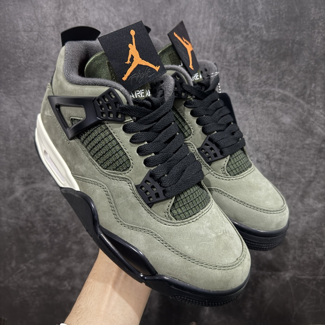 【新DT版】Air Jordan 4 Retro AJ4 乔4军绿 IB1519-200 全新升级改良 顶级原厂麂皮绒感到位 原鞋原楦原纸板同源开发 完美呈现乔4的版型 内侧正确双色网格 还原细节 原厂皮料 正确气垫颜色 正确网格工艺 正确拉帮工艺 全鞋原装材料制作 原档案原模具打造 支持全方位与正品对比 尺码：40-47.5-选品中心