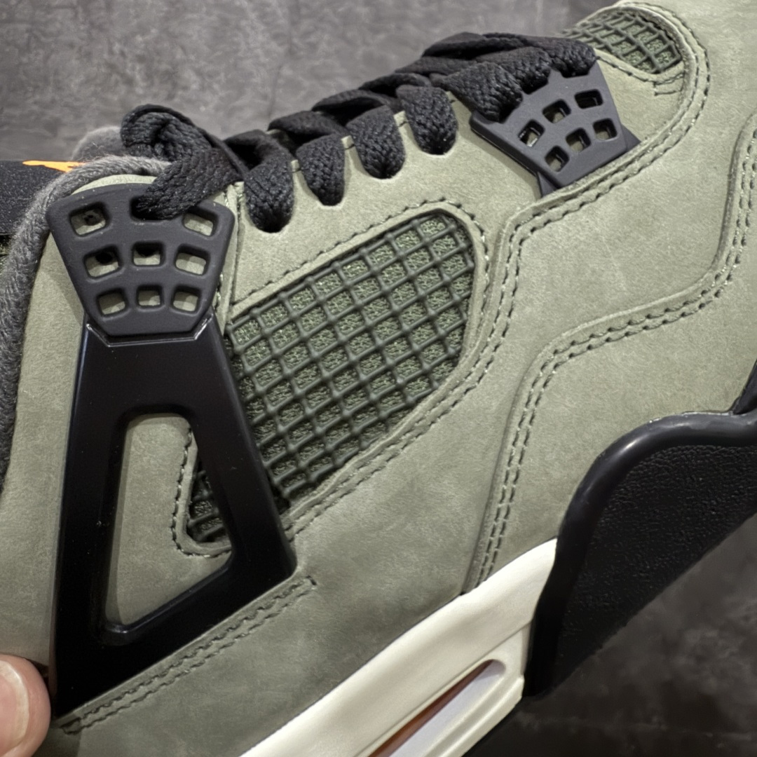 图片[4]-【新DT版】Air Jordan 4 Retro AJ4 乔4军绿 IB1519-200 全新升级改良 顶级原厂麂皮绒感到位 原鞋原楦原纸板同源开发 完美呈现乔4的版型 内侧正确双色网格 还原细节 原厂皮料 正确气垫颜色 正确网格工艺 正确拉帮工艺 全鞋原装材料制作 原档案原模具打造 支持全方位与正品对比 尺码：40-47.5-选品中心