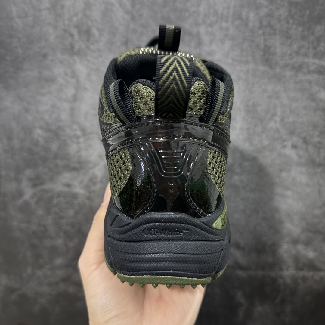 图片[4]-【纯原OK版本】Off-White OW最新款跑鞋 复古休闲鞋 百分百原盒正确版 原楦原纸板数据开发 4层分离大底#鞋面采用3d立体打印和多种材料拼接而成#防滑耐磨透气性轻便跑鞋 作为曾经爆火 并且定位奢潮领域的标志性品牌 Off-White 仍需要不断更新符合当下潮流时尚的复古运动鞋款，以期收获基本盘消费者的关注 此次更新的 Off-White 新款运动鞋将经典复古老爹鞋细节设计更加夸张化 并将标志性箭头设计置于显著位置 除此之外 整个系列的色彩搭配也可谓纷繁多样 总有一款适合你 尺码：36 37 38 39 40 41 42 43 44 45 46 47-选品中心