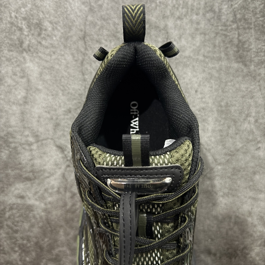 图片[8]-【纯原OK版本】Off-White OW最新款跑鞋 复古休闲鞋 百分百原盒正确版 原楦原纸板数据开发 4层分离大底#鞋面采用3d立体打印和多种材料拼接而成#防滑耐磨透气性轻便跑鞋 作为曾经爆火 并且定位奢潮领域的标志性品牌 Off-White 仍需要不断更新符合当下潮流时尚的复古运动鞋款，以期收获基本盘消费者的关注 此次更新的 Off-White 新款运动鞋将经典复古老爹鞋细节设计更加夸张化 并将标志性箭头设计置于显著位置 除此之外 整个系列的色彩搭配也可谓纷繁多样 总有一款适合你 尺码：36 37 38 39 40 41 42 43 44 45 46 47-选品中心