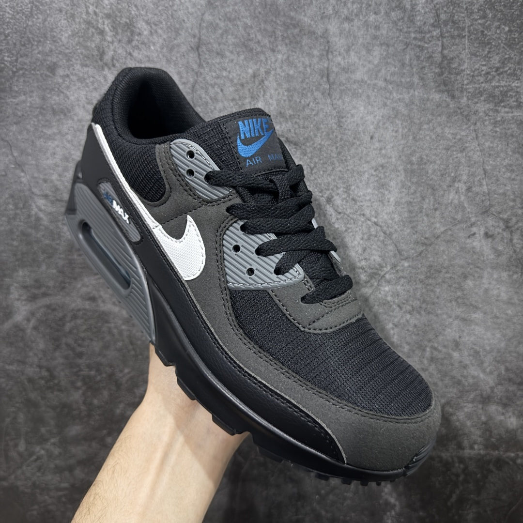 图片[3]-【顶级芯片版】Nike Air Max 90 舒适 复古 合成革减震防滑透气 低帮 休闲跑步鞋 黑灰白 DR0145-002 鞋舌标可扫码 海外欧州过验版 原纸版原楦头 顶级90款问市 开发数月 原版开发 多道QC质检 鞋型完美复刻 原厂级别工艺 正确色卡 正确气垫蓝光 正确大底 独家私模 采用进口头层牛皮拼接 定位高端市场 行业标杆工艺 尺码：40 40.5 41 42 42.5 43 44 44.5 45 46-选品中心