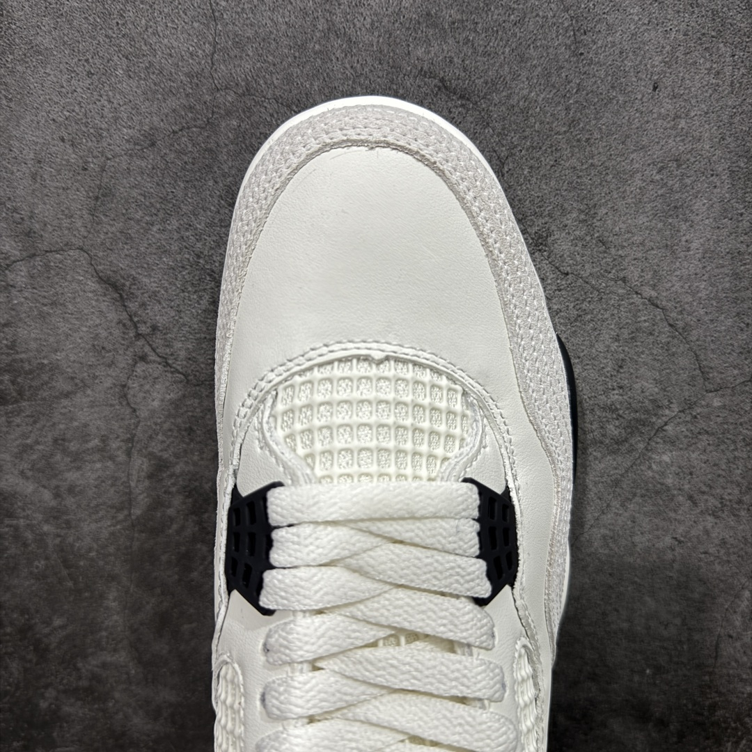 图片[5]-【纯原F版】Air Jordan AJ4 “Flight Club”Sail/Black-University Red 飞行俱乐部 IM4002-100 工厂全新出货 全新品质 原来的货都没了 懂得都懂 原楦原纸板同源开发 完美呈现乔4的版型 内侧正确双色网格 还原细节 正确气垫颜色 正确网格工艺 正确拉帮工艺 全鞋原装材料制作 原档案原模具打造 尺码：36-47.5-选品中心