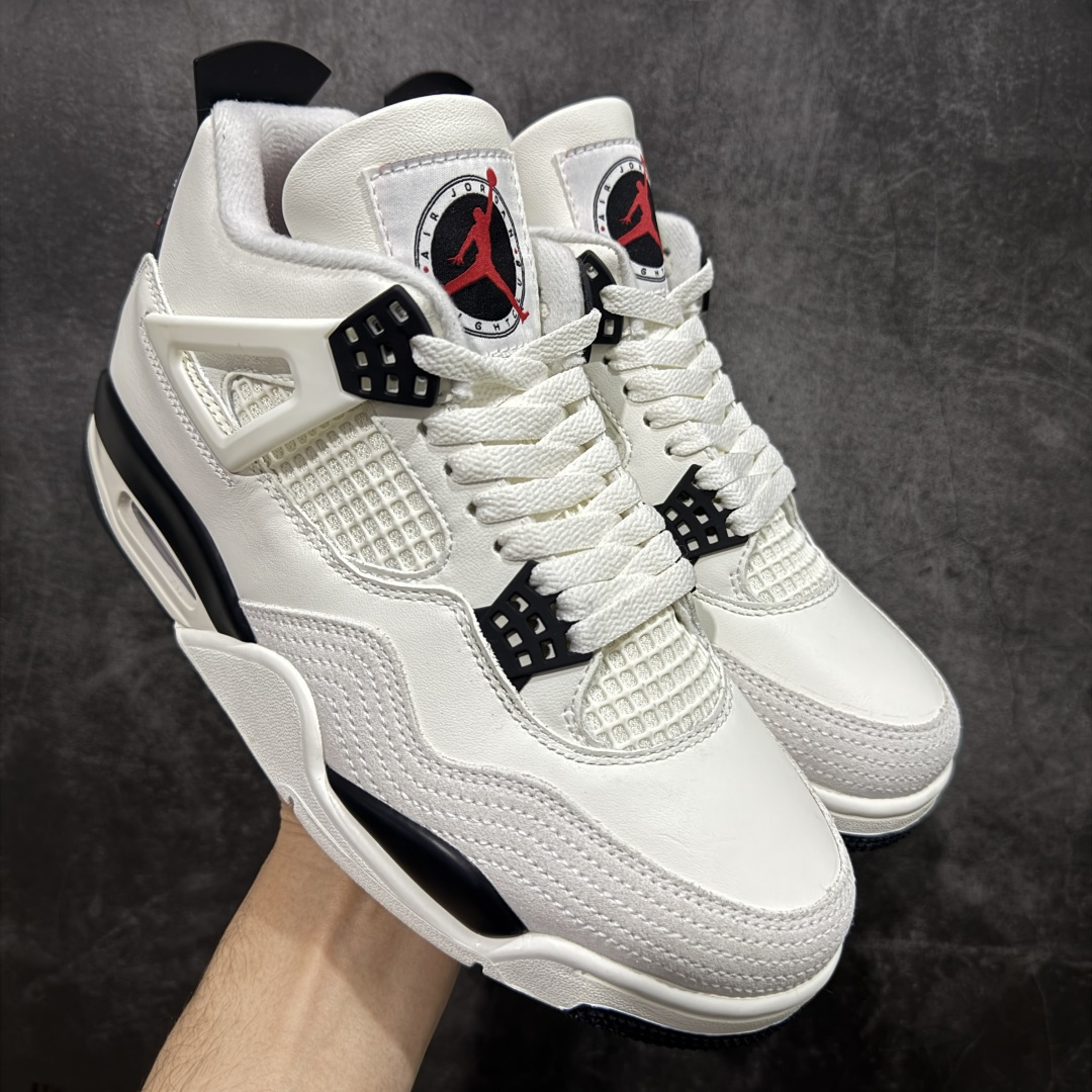 【纯原F版】Air Jordan AJ4 “Flight Club”Sail/Black-University Red 飞行俱乐部 IM4002-100 工厂全新出货 全新品质 原来的货都没了 懂得都懂 原楦原纸板同源开发 完美呈现乔4的版型 内侧正确双色网格 还原细节 正确气垫颜色 正确网格工艺 正确拉帮工艺 全鞋原装材料制作 原档案原模具打造 尺码：36-47.5-选品中心