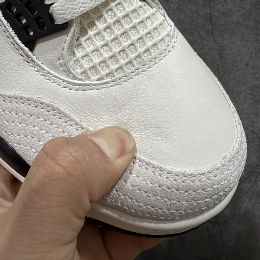 图片[5]-【纯原F版】Air Jordan AJ4 “Flight Club”Sail/Black-University Red 飞行俱乐部 IM4002-100 工厂全新出货 全新品质 原来的货都没了 懂得都懂 原楦原纸板同源开发 完美呈现乔4的版型 内侧正确双色网格 还原细节 正确气垫颜色 正确网格工艺 正确拉帮工艺 全鞋原装材料制作 原档案原模具打造 尺码：36-47.5-选品中心