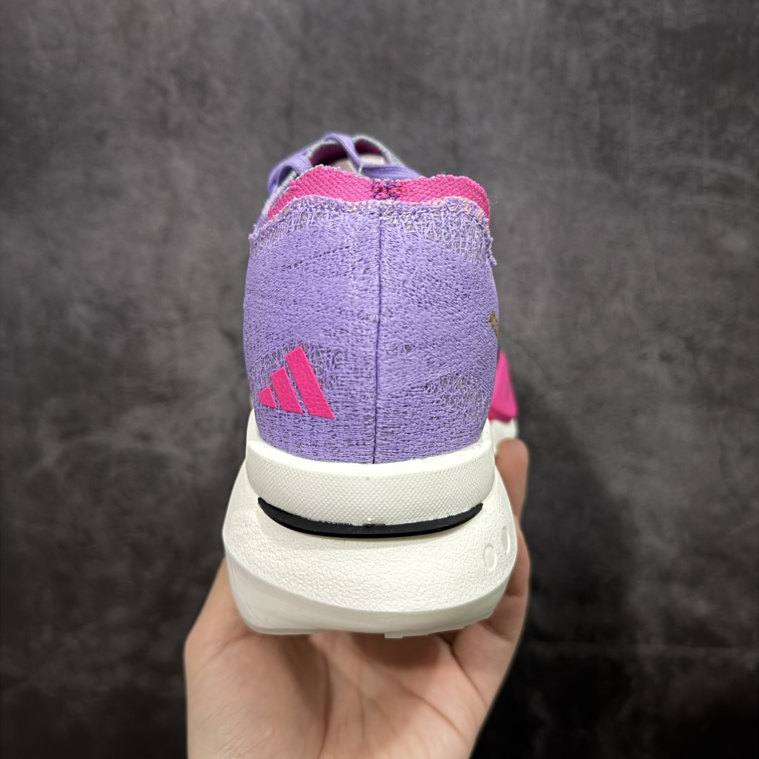 图片[4]-【组合底B版】adidas Adizero Prime X 3.0 Strung 舒适防滑耐磨 低帮 长跑短跑跑步鞋 男女同款 JQ2801 原鞋数据开版 带全掌碳板 碳柱 顶级发泡爆米花六层组合大底 跑步健身无忧 超高颜值 百搭款 尺码：36-45含半码-选品中心