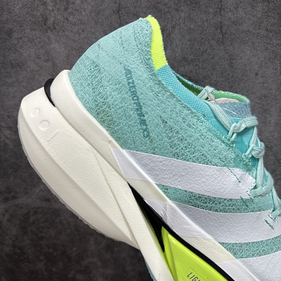 图片[7]-【组合底B版】adidas Adizero Prime X 3.0 Strung 舒适防滑耐磨 低帮 长跑短跑跑步鞋 男女同款 JR5898 原鞋数据开版 带全掌碳板 碳柱 顶级发泡爆米花六层组合大底 跑步健身无忧 超高颜值 百搭款 尺码：36-45含半码-选品中心