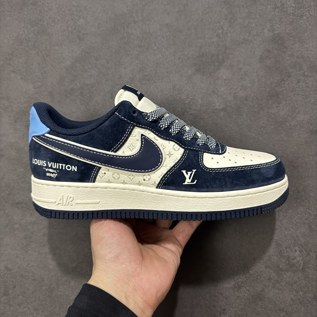 【定制版】Nike Air Force 1 Low 07 LV联名 空军一号低帮板鞋 原楦头原纸板 打造纯正空军版型 专注外贸渠道 全掌内置蜂窝气垫 原盒配件 原厂中底钢印、拉帮完美 货号：CX5050-Y47 尺码：36-45-选品中心