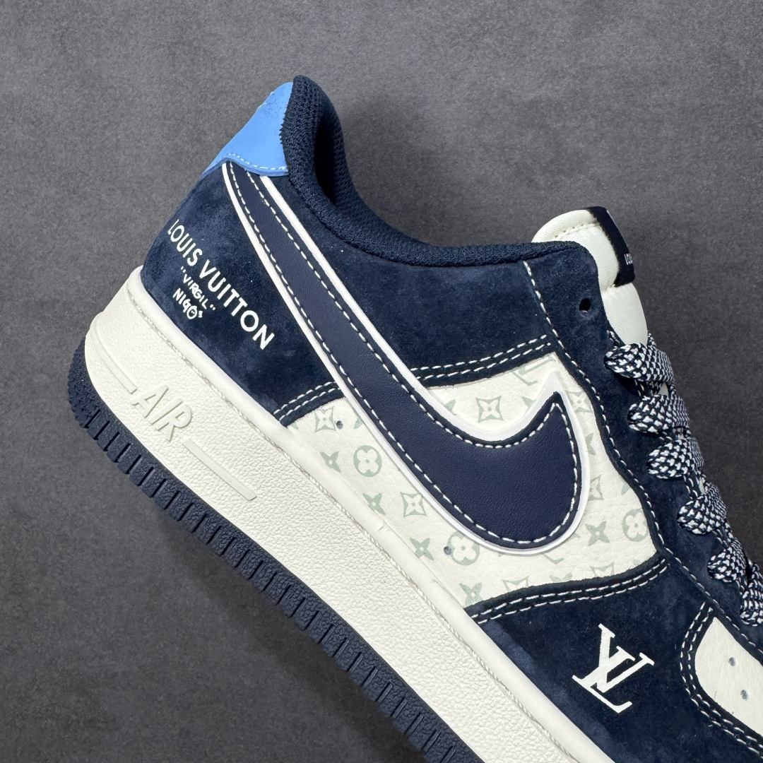 图片[6]-【定制版】Nike Air Force 1 Low 07 LV联名 空军一号低帮板鞋 原楦头原纸板 打造纯正空军版型 专注外贸渠道 全掌内置蜂窝气垫 原盒配件 原厂中底钢印、拉帮完美 货号：CX5050-Y47 尺码：36-45-选品中心