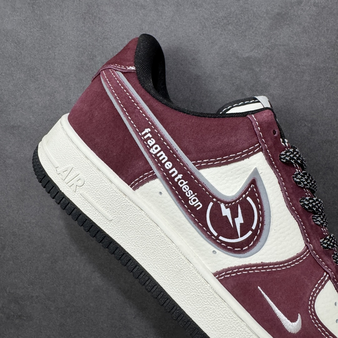 图片[6]-【定制版】Nike Air Force 1 Low 07 x Fragment Design 红白小勾 空军一号休闲板鞋 货号：SS1979-002 尺码：36 36.5 37.5 38 38.5 39 40 40.5 41 42 42.5 43 44 44.5 45-选品中心