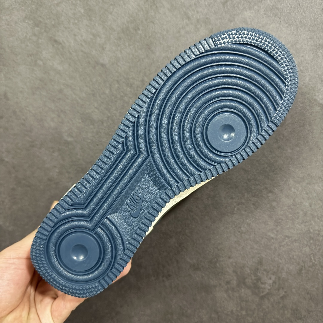 图片[9]-【定制版】Nike Air Force 1 \’07 Low “Supreme联名——字母雾霾蓝”空军一号 低帮 运动鞋 休闲鞋 折边针车 工艺难度大 原楦头原纸板 原装鞋盒 定制五金配件 内置全掌气垫 原厂鞋底 货号：LD1999-003 尺码：36 36.5 37.5 38 38.5 39 40 40.5 41 42 42.5 43 44 44.5 45-选品中心