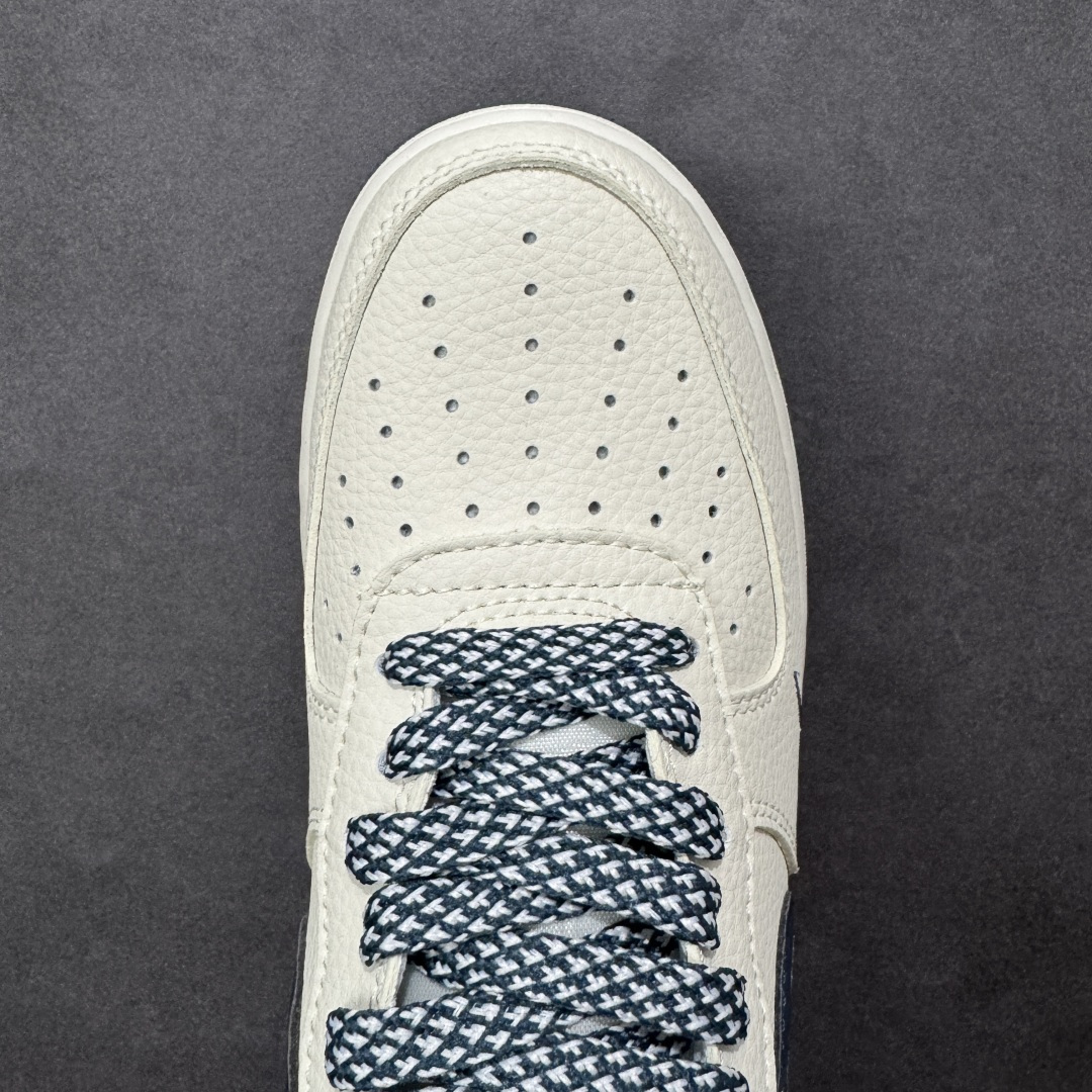 图片[8]-【定制版】Nike Air Force 1 \’07 Low “Supreme联名——字母雾霾蓝”空军一号 低帮 运动鞋 休闲鞋 折边针车 工艺难度大 原楦头原纸板 原装鞋盒 定制五金配件 内置全掌气垫 原厂鞋底 货号：LD1999-003 尺码：36 36.5 37.5 38 38.5 39 40 40.5 41 42 42.5 43 44 44.5 45-选品中心