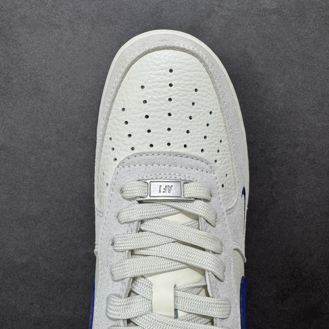 图片[8]-【定制版】NIke Air Force 1 \’07 Low 白灰棕蓝拼接 空军一号低帮 运动鞋 休闲鞋 折边针车 工艺难度大 原楦头原纸板 高端定制鞋盒 原厂鞋底 超高清洁度 细节完美 货号：HF2794-100 尺码：36 36.5 37.5 38 38.5 39 40 40.5 41 42 42.5 43 44 44.5 45 编码：HXSB310320-选品中心