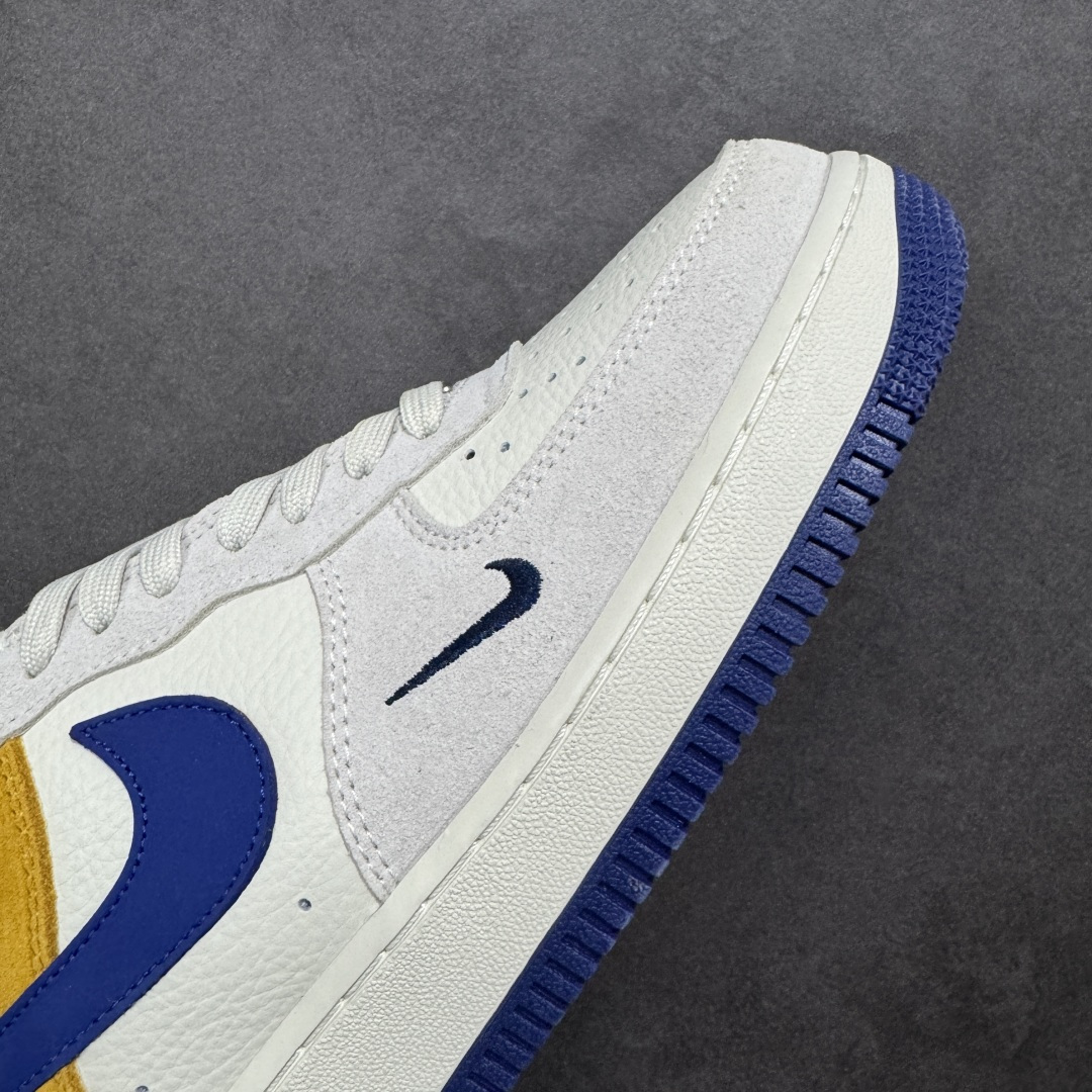 图片[5]-【定制版】NIke Air Force 1 \’07 Low 白灰棕蓝拼接 空军一号低帮 运动鞋 休闲鞋 折边针车 工艺难度大 原楦头原纸板 高端定制鞋盒 原厂鞋底 超高清洁度 细节完美 货号：HF2794-100 尺码：36 36.5 37.5 38 38.5 39 40 40.5 41 42 42.5 43 44 44.5 45 编码：HXSB310320-选品中心