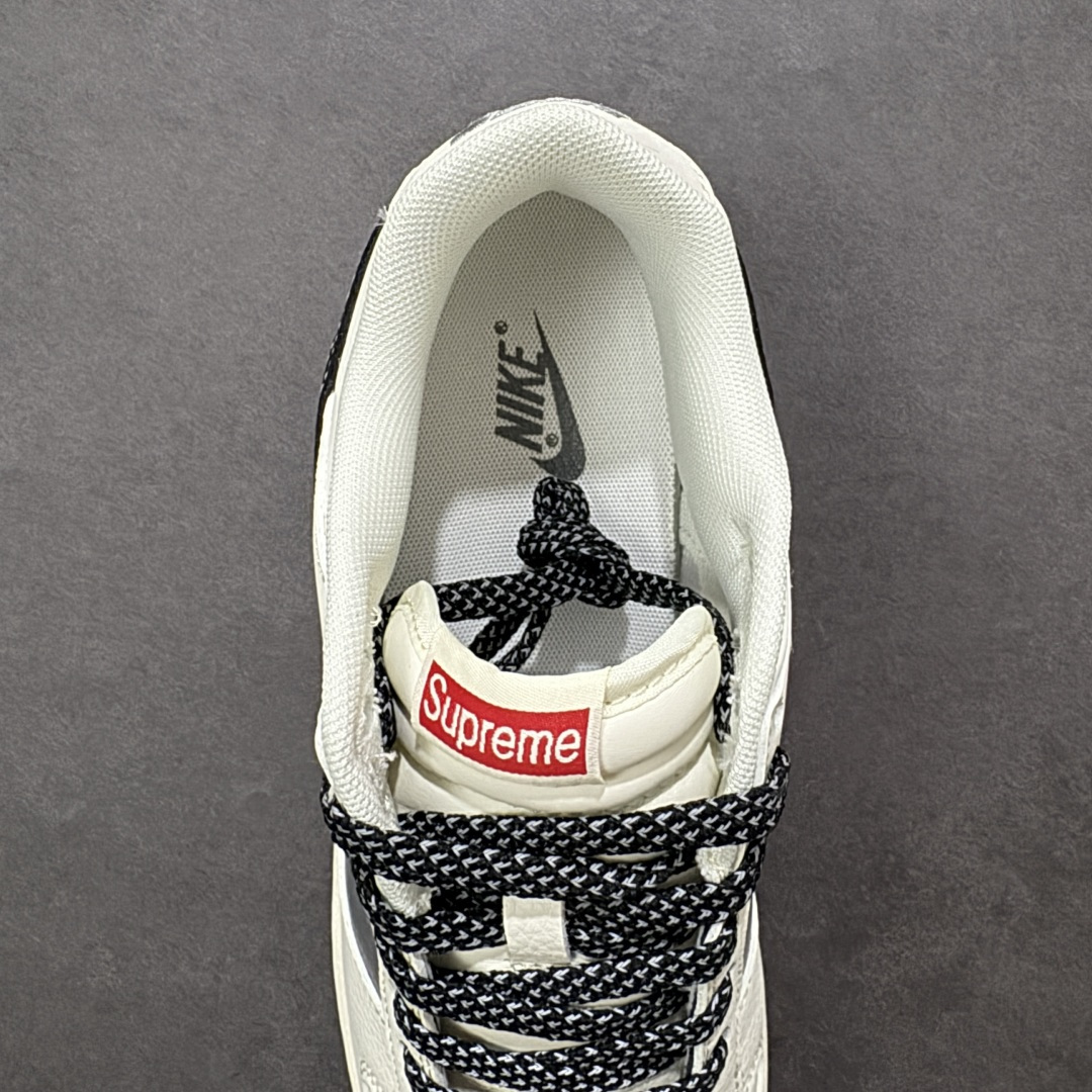 图片[7]-【定制版】Nike SB Dunk Low“ Supreme 联名—米灰黑拼接” 周年高端定制 低帮休闲板鞋 定制鞋盒 大厂纯原品质出货 超高清洁度 皮料切割干净无任何毛边 细节完美 货号：JP1628-011 尺码： 36 36.5 37.5 38 38.5 39 40 40.5 41 42 42.5 43 44 44.5 45-选品中心