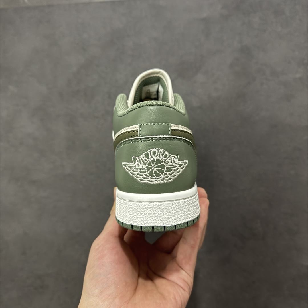 图片[4]-【K版纯原】Air Jordan AJ1 Low 低帮白绿 553558-300 全新流水线出品 市场第二梯队最强版 全部原鞋开发 原楦原纸板开发 全鞋电脑针车 原厂内置全掌气垫 原盒内在原标 唯一Zp原版鞋带绑法 免检产品 全新2022版型 全头层皮料 完美零毛边处理 原厂配置全掌气垫 价格定位良心 新配色陆续出货 尺码： 36-46-选品中心