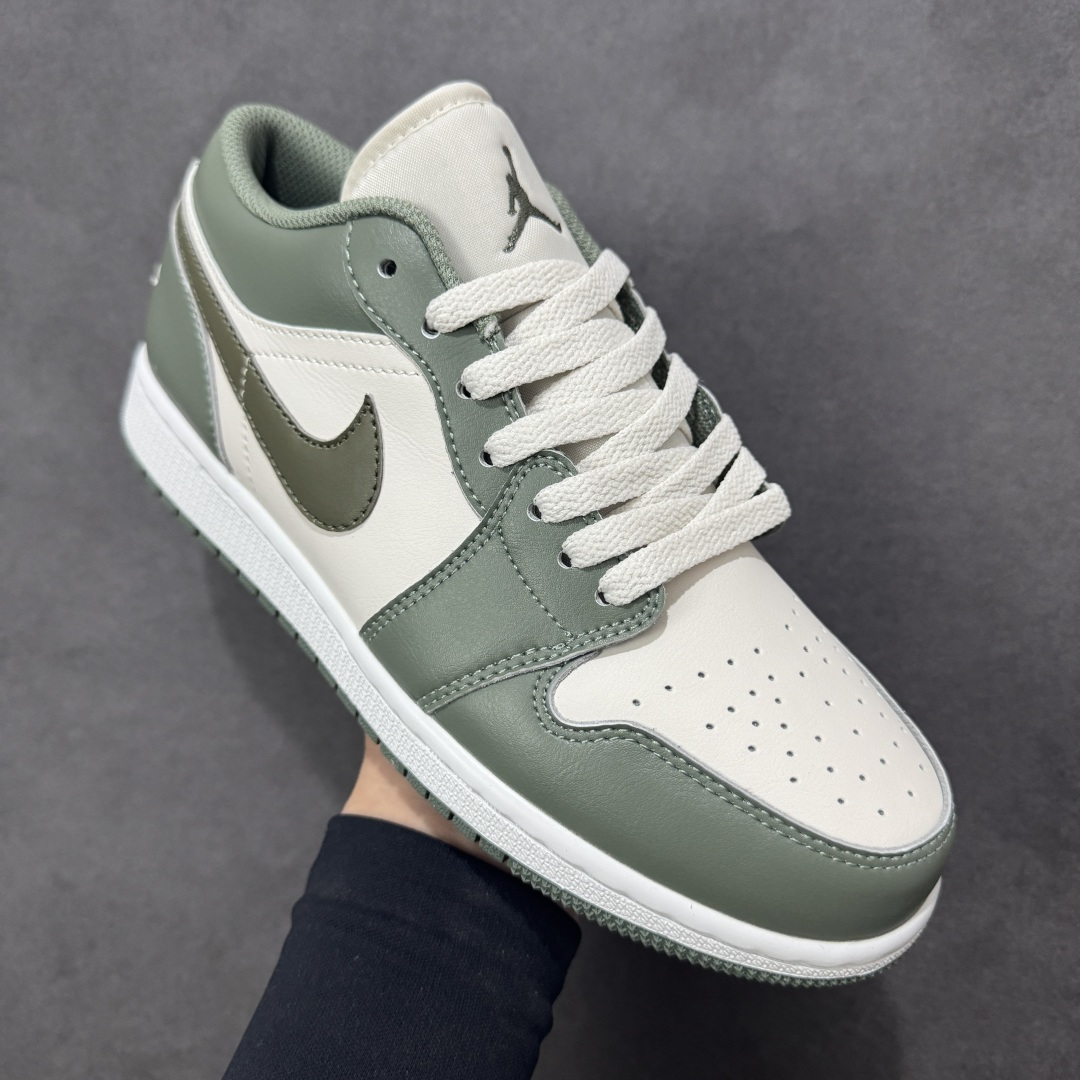 图片[3]-【K版纯原】Air Jordan AJ1 Low 低帮白绿 553558-300 全新流水线出品 市场第二梯队最强版 全部原鞋开发 原楦原纸板开发 全鞋电脑针车 原厂内置全掌气垫 原盒内在原标 唯一Zp原版鞋带绑法 免检产品 全新2022版型 全头层皮料 完美零毛边处理 原厂配置全掌气垫 价格定位良心 新配色陆续出货 尺码： 36-46-选品中心