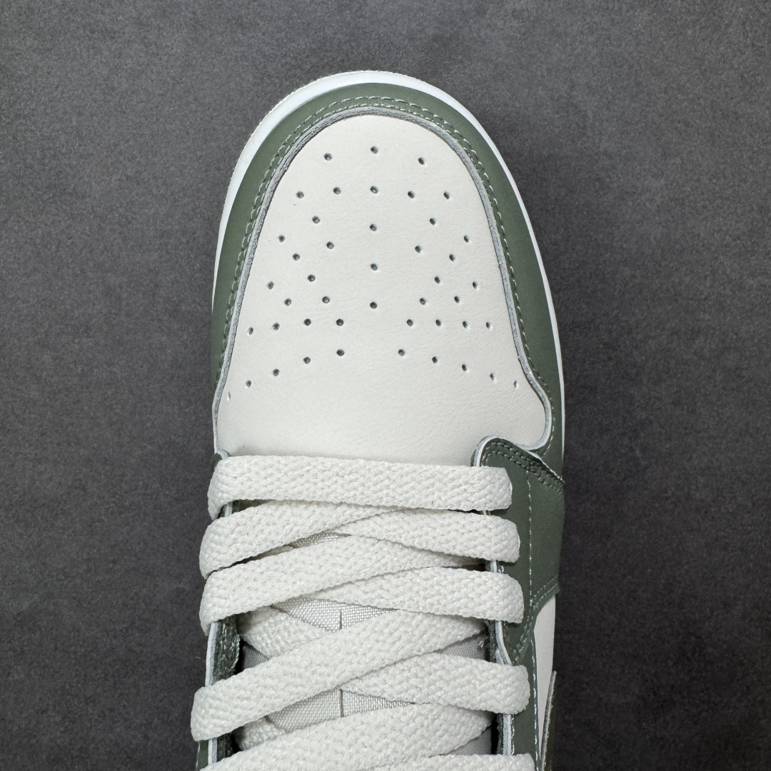 图片[8]-【K版纯原】Air Jordan AJ1 Low 低帮白绿 553558-300 全新流水线出品 市场第二梯队最强版 全部原鞋开发 原楦原纸板开发 全鞋电脑针车 原厂内置全掌气垫 原盒内在原标 唯一Zp原版鞋带绑法 免检产品 全新2022版型 全头层皮料 完美零毛边处理 原厂配置全掌气垫 价格定位良心 新配色陆续出货 尺码： 36-46-选品中心