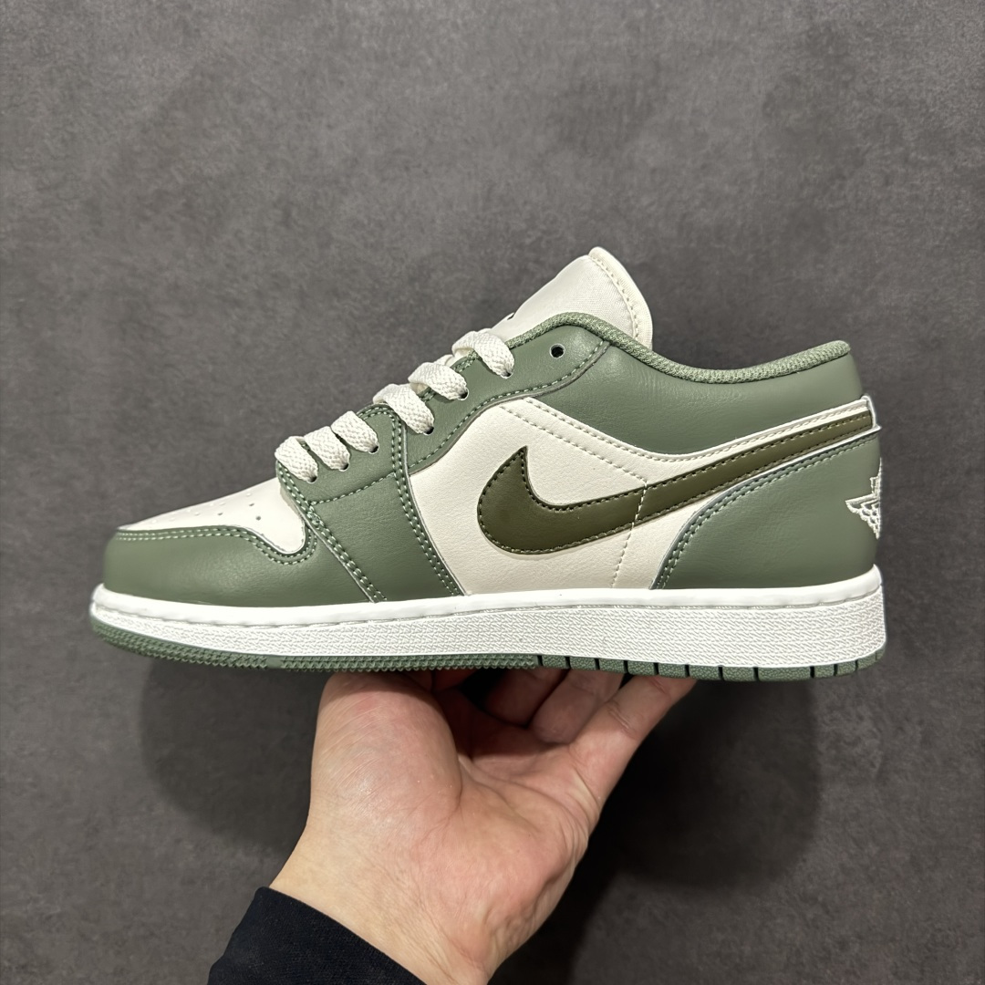 图片[2]-【K版纯原】Air Jordan AJ1 Low 低帮白绿 553558-300 全新流水线出品 市场第二梯队最强版 全部原鞋开发 原楦原纸板开发 全鞋电脑针车 原厂内置全掌气垫 原盒内在原标 唯一Zp原版鞋带绑法 免检产品 全新2022版型 全头层皮料 完美零毛边处理 原厂配置全掌气垫 价格定位良心 新配色陆续出货 尺码： 36-46-选品中心