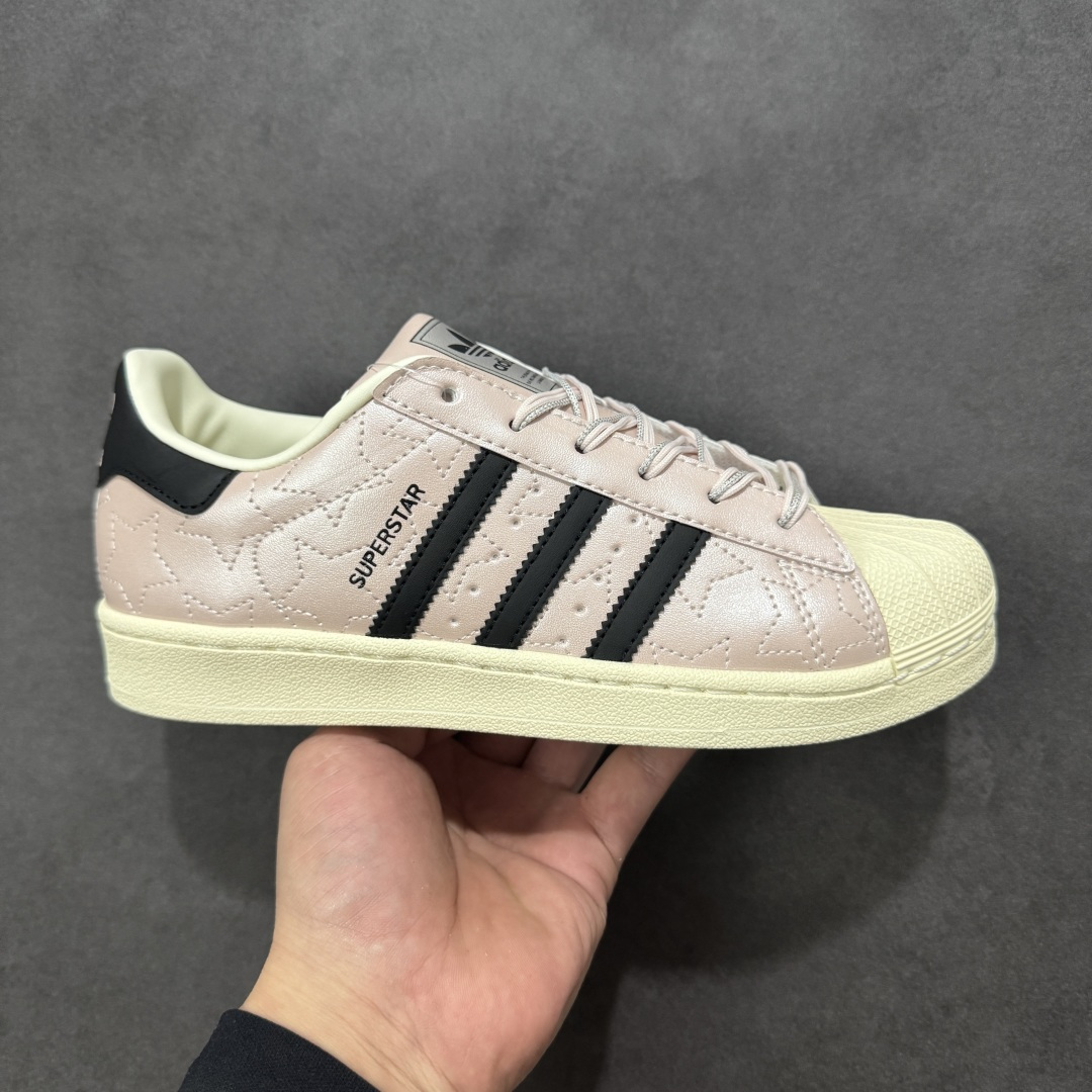 【公司级】Adidas Originals Superstar贝壳头系列 阿迪达斯 低帮经典百搭休闲运动板鞋 货号：JR6985 尺码：35.5 36 36.5 37 38 38.5 39 40 40.5 41 42 编码：AYB200210-选品中心