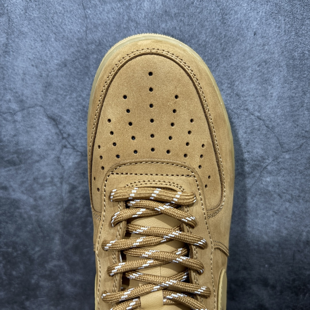图片[5]-【T版/XC改进版】NK Air Force 1 Low 07 LV8 \”Wheat Flax\” 空军一号低帮 小麦色 CJ9179-200 此版修改勾子颜色 原厂麂皮鞋面打造 原楦头原纸板 纯正空军版型 全掌内置蜂窝气垫 原盒配件 原厂中底钢印、拉帮完美 尺码：36 36.5 37.5 38 38.5 39 40 40.5 41 42 42.5 43 44 44.5 45-选品中心