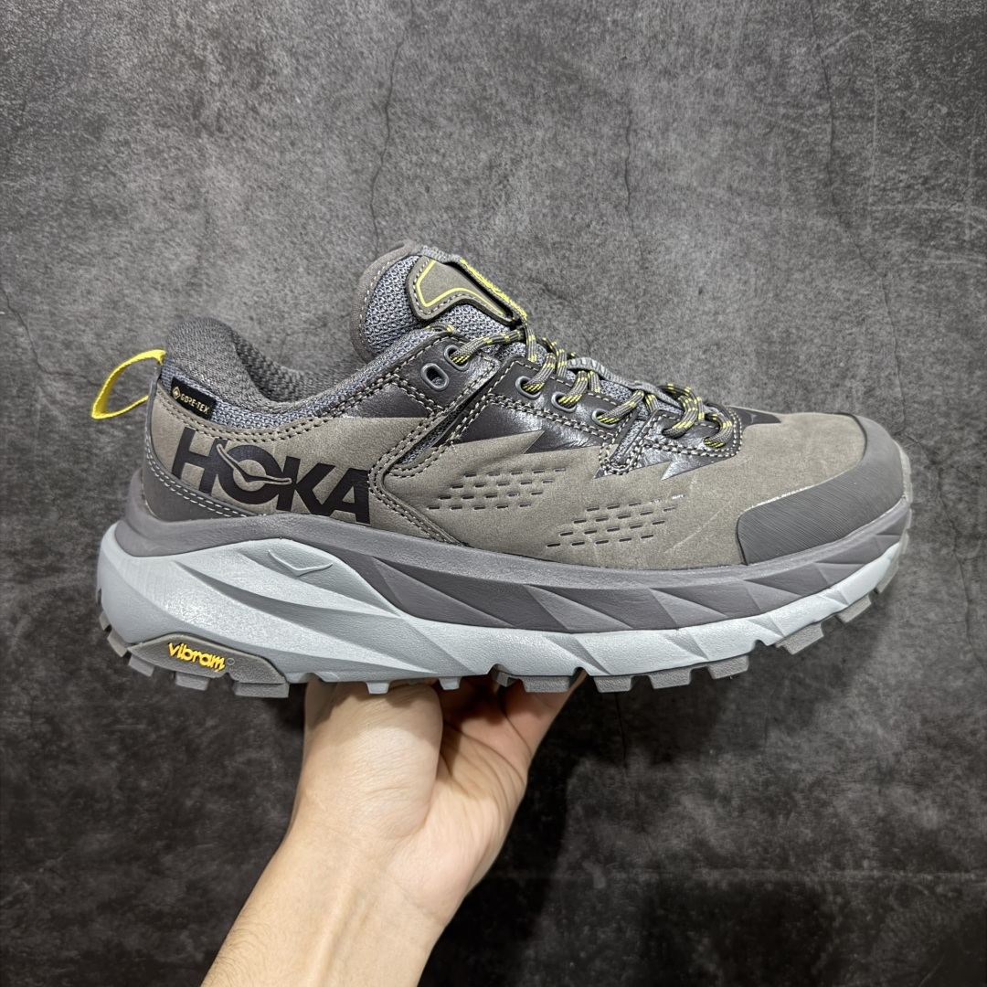 【纯原福利】HOKA ONE ONE Kaha Low GTX 卡哈 END联名低帮缓震防水户外功能鞋 原xx 的顶级纯原防水版 现福利特价 把握手速 顶级好货💪🏻  鞋款特别研发使用性能独特的几何形跑鞋中底，此种鞋底更厚、更高、回弹性也更好，除了卓越的缓冲性能，它还能为各种阶段的跑者带来更具动感、更加稳定的跑步体验。HOKA ONE ONE从设计之初就清楚意识到，要保证跑者步幅的均匀一致，双脚自然而然的运动至关重要  尺码：36 36.5 37 38 38.5 39 40 40.5 41 42 42.5 43 44 45-选品中心