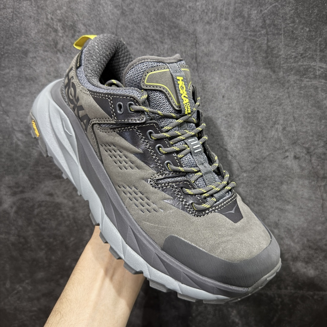 图片[3]-【纯原福利】HOKA ONE ONE Kaha Low GTX 卡哈 END联名低帮缓震防水户外功能鞋 原xx 的顶级纯原防水版 现福利特价 把握手速 顶级好货💪🏻  鞋款特别研发使用性能独特的几何形跑鞋中底，此种鞋底更厚、更高、回弹性也更好，除了卓越的缓冲性能，它还能为各种阶段的跑者带来更具动感、更加稳定的跑步体验。HOKA ONE ONE从设计之初就清楚意识到，要保证跑者步幅的均匀一致，双脚自然而然的运动至关重要  尺码：36 36.5 37 38 38.5 39 40 40.5 41 42 42.5 43 44 45-选品中心