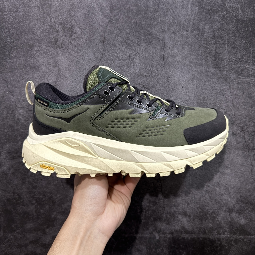 【纯原福利】HOKA ONE ONE Kaha Low GTX 卡哈 END联名低帮缓震防水户外功能鞋 原xx 的顶级纯原防水版 现福利特价 把握手速 顶级好货💪🏻  鞋款特别研发使用性能独特的几何形跑鞋中底，此种鞋底更厚、更高、回弹性也更好，除了卓越的缓冲性能，它还能为各种阶段的跑者带来更具动感、更加稳定的跑步体验。HOKA ONE ONE从设计之初就清楚意识到，要保证跑者步幅的均匀一致，双脚自然而然的运动至关重要  尺码：36 36.5 37 38 38.5 39 40 40.5 41 42 42.5 43 44 45-选品中心