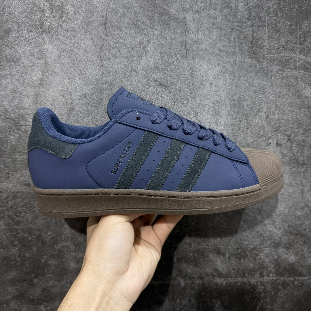 【公司级】Adidas Originals SUPERSTAR VINTAGE 经典贝壳头古着系列低帮百搭休闲运动板鞋 货号： JQ3226 尺码：35-45（半）-选品中心
