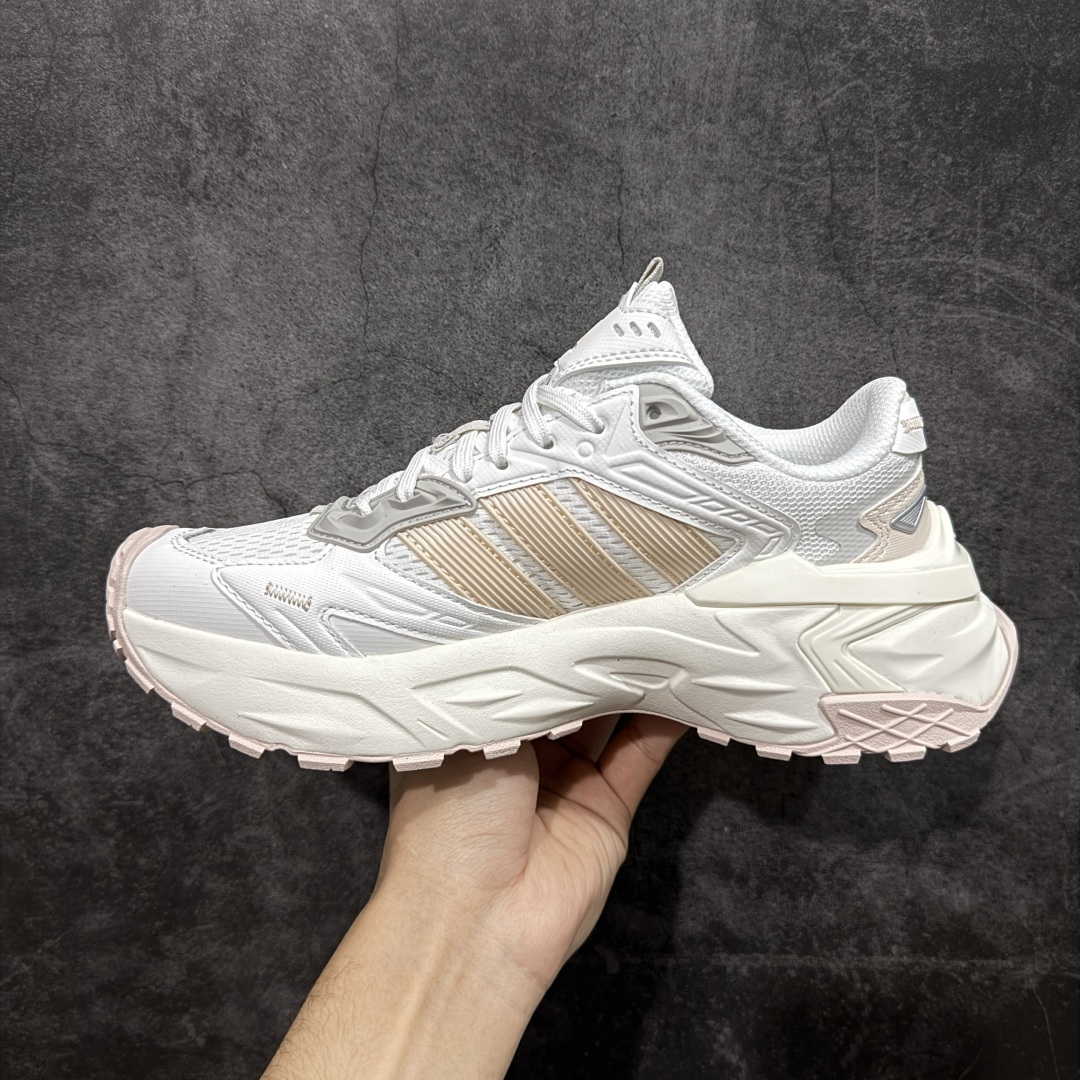 图片[2]-【升级版】Adidas XLG Storm Edge 阿迪复古透气休闲老爹鞋 区别先行版 细节品质均有升级 鞋面由三明治网布制成 提供卓越的空气流通性能 中底使用品牌独有的Bounce缓震技术 帮助减少地面对关节的冲击力 提升整体的舒适性 鞋子的设计风格简约大气 同时兼顾功能性和美感 适用于各种场景 货号：JQ4085  尺码：35-40-选品中心