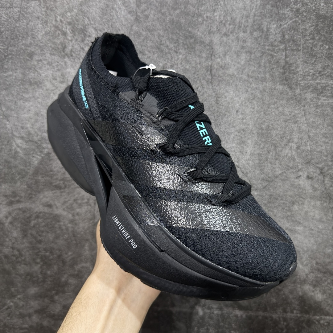 图片[3]-【组合底B版】adidas Adizero Prime X 3.0 Strung 舒适防滑耐磨 低帮 长跑短跑跑步鞋 男女同款 JR7411 原鞋数据开版 带全掌碳板 碳柱 顶级发泡爆米花六层组合大底 跑步健身无忧 超高颜值 百搭款 尺码：36-45含半码-选品中心